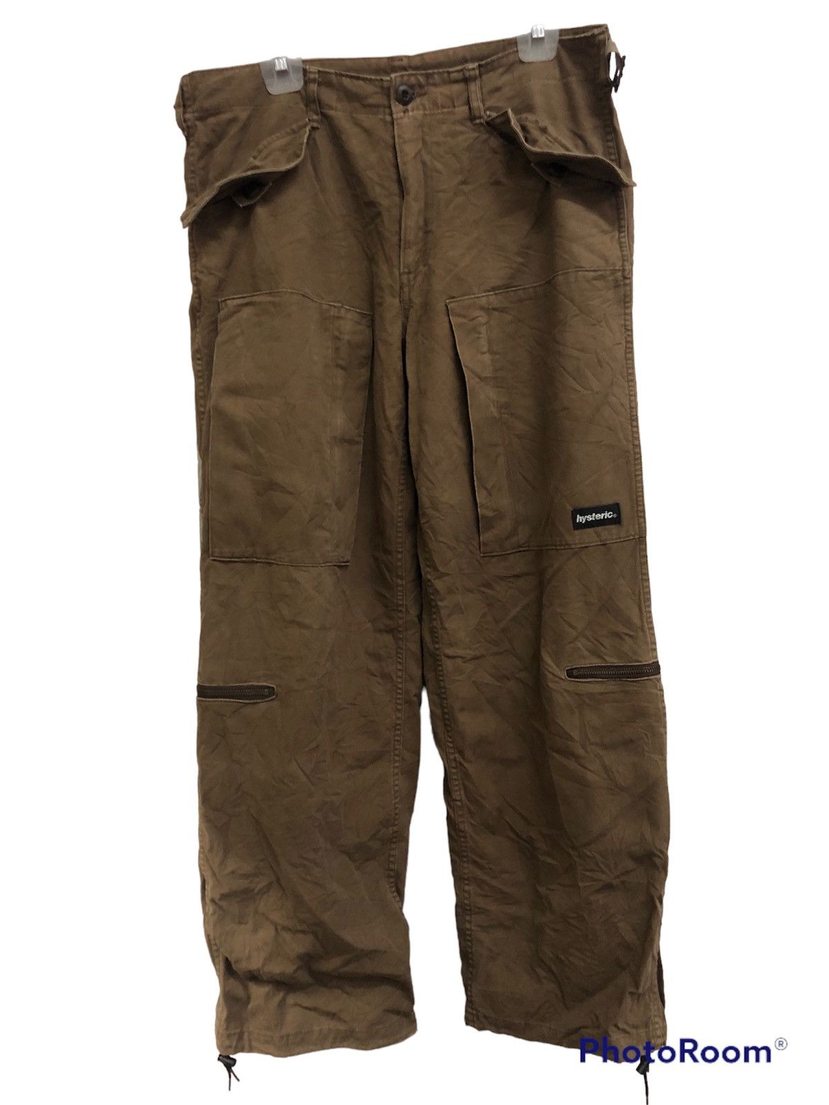 image of Hysteric Glamour Hyteric Glamour Multi Pocket Pant in Brown, Men's (Size 36)