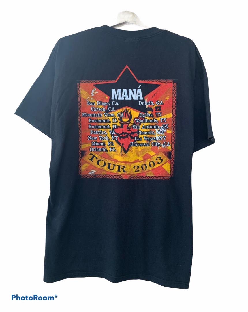 Band Tees MANA tour tee Size US XL / EU 56 / 4 - 2 Thumbnail