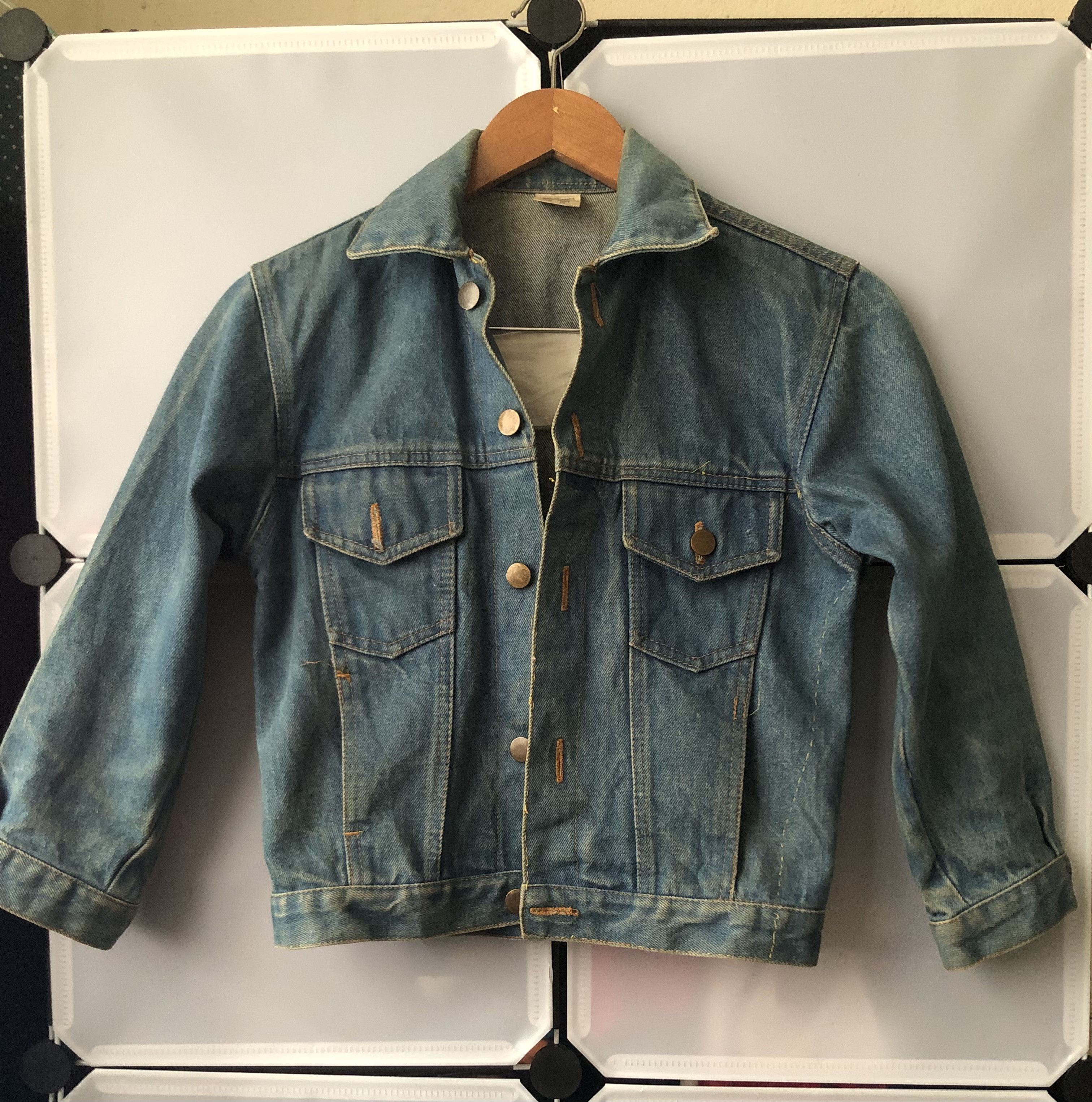 Band Tees × Vintage Vintage Ramones Ruff stuff Denim Jacket Size XS / US 0-2 / IT 36-38 - 2 Thumbnail