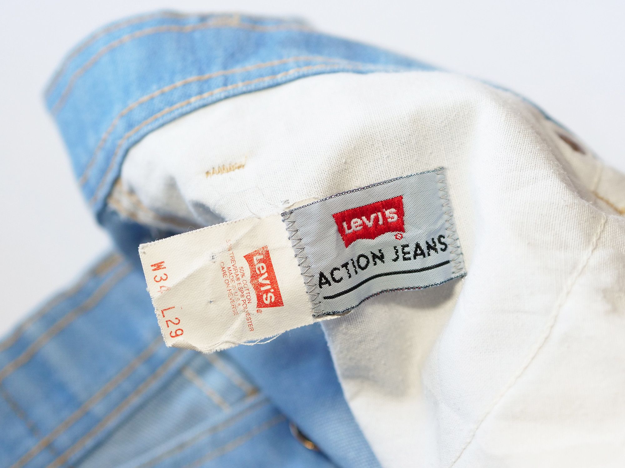 Levi's Levi's action jeans vintage 90s made in USA denim pants Size US 32 / EU 48 - 8 Thumbnail