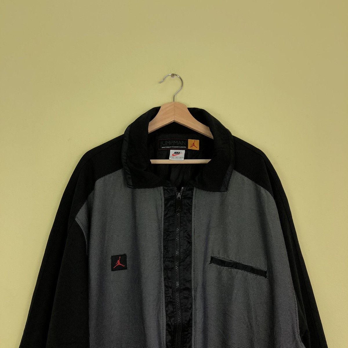 Jordan Brand Vintage Nike Jumpman Air Jordan Hoodie Jacket Size US XL / EU 56 / 4 - 4 Thumbnail