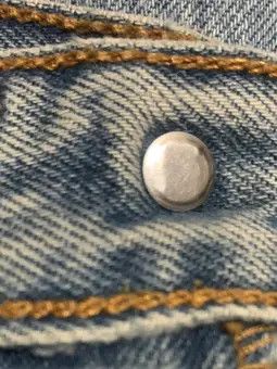 Levi's Vintage Levis 501 Straight Leg Faded Blue Jeans Size US 31 - 7 Thumbnail
