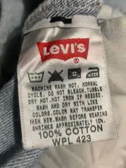 Levi's Vintage Levis 501 Straight Leg Faded Blue Jeans Size US 31 - 10 Thumbnail