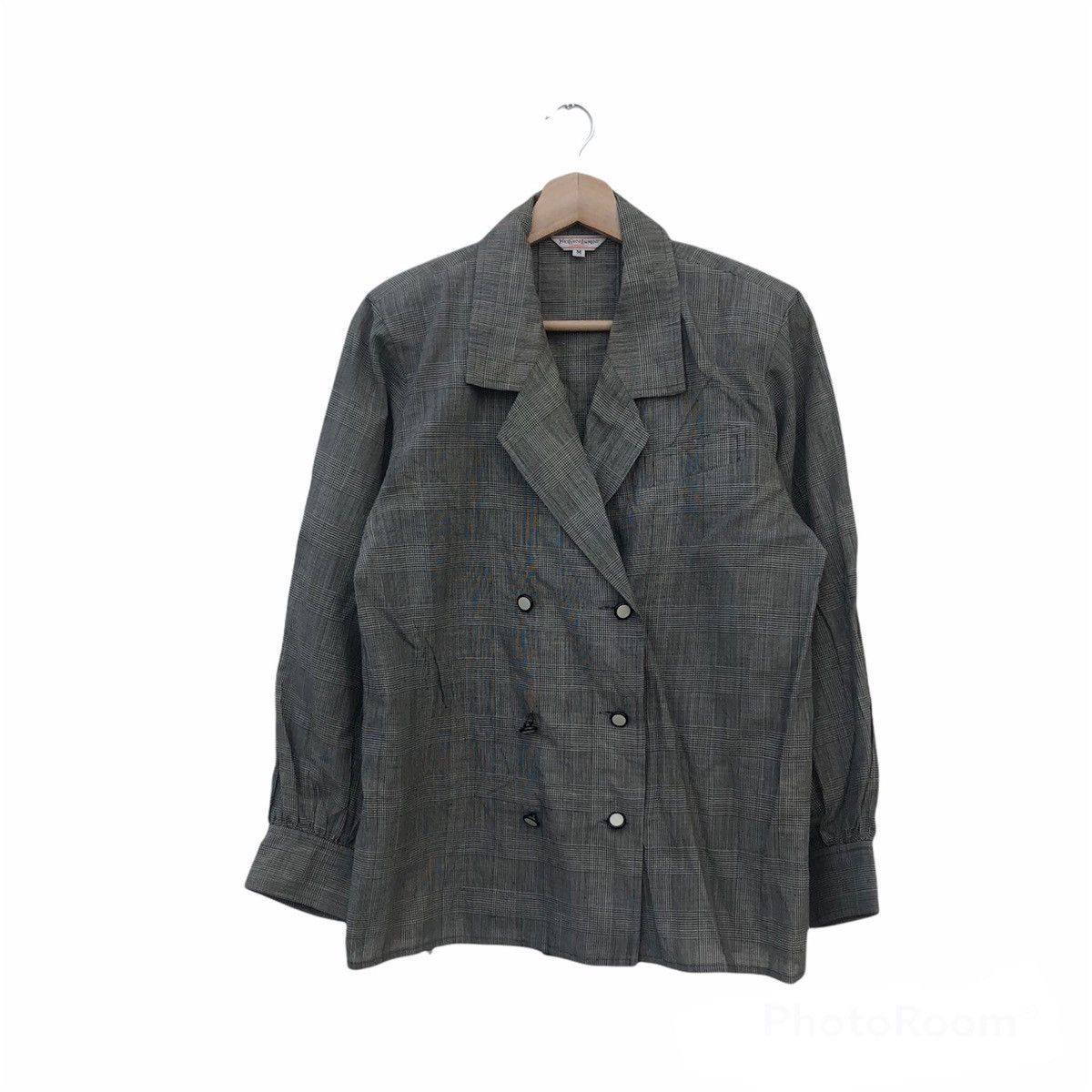 Yves Saint Laurent YVES SAINT LAURENT CHEMISIERS LIGHT JACKET TARTAN DESIGN Size US M / EU 48-50 / 2 - 1 Thumbnail