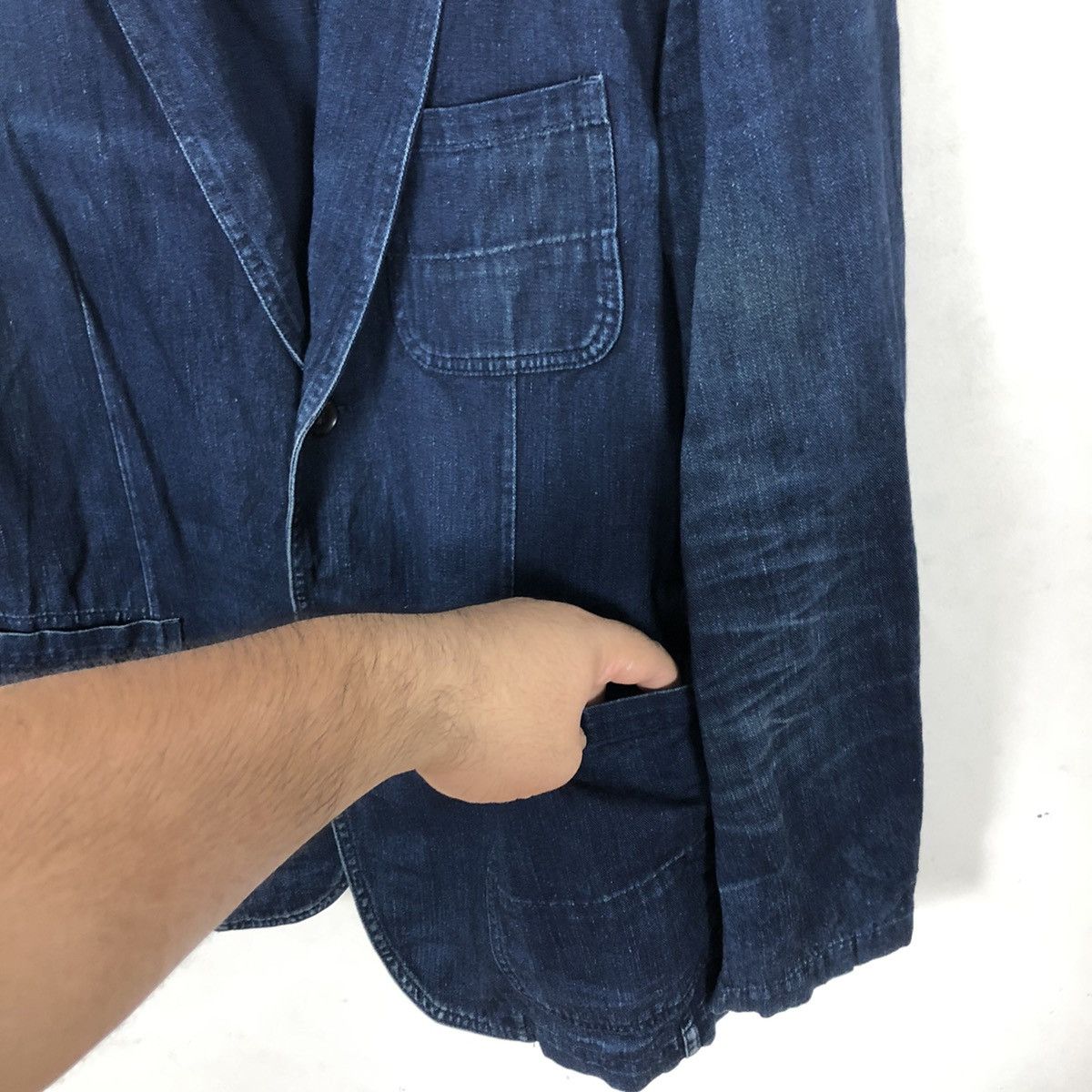 Japanese Brand NIUHANS DENIM CHORE JACKET Size US M / EU 48-50 / 2 - 7 Thumbnail