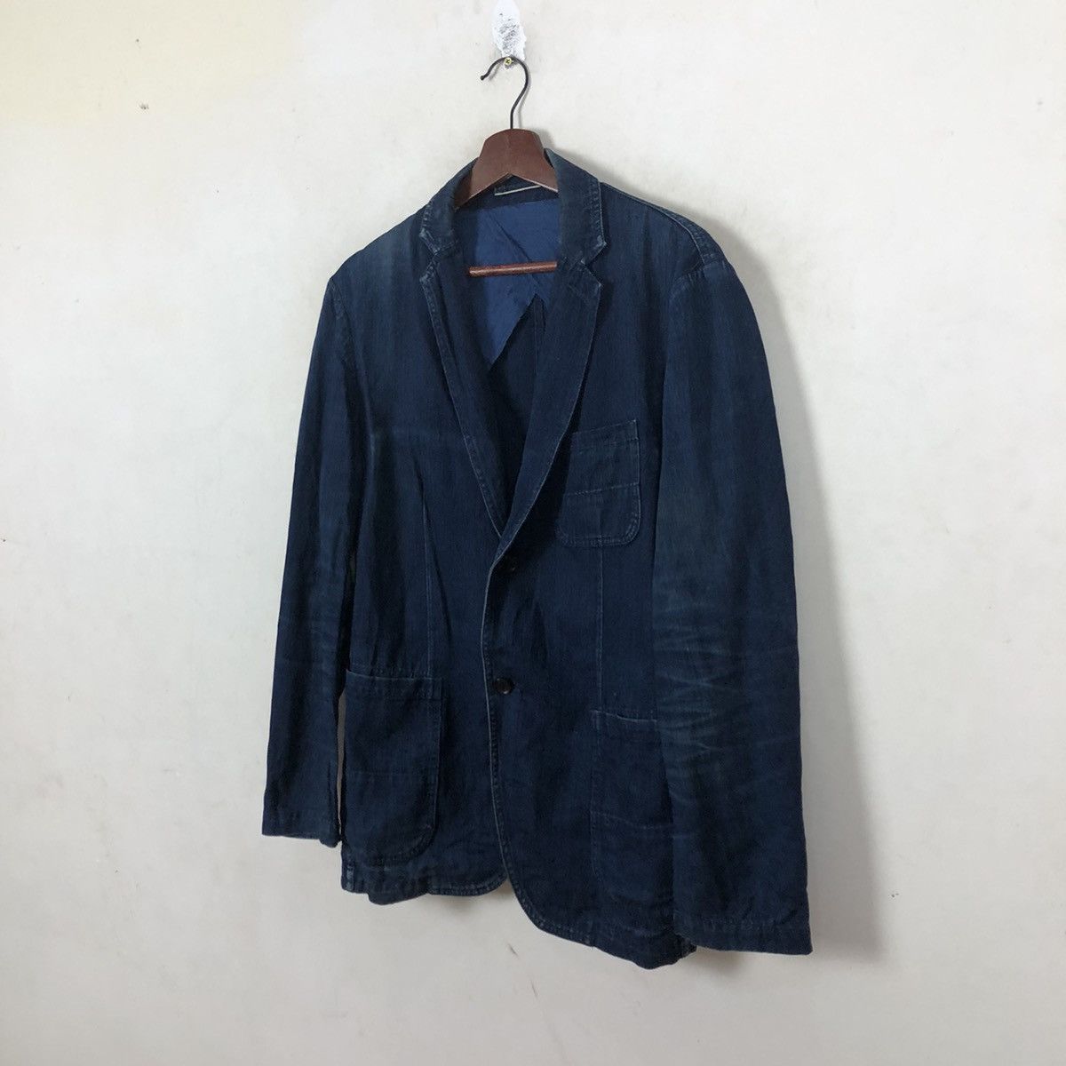 Japanese Brand NIUHANS DENIM CHORE JACKET Size US M / EU 48-50 / 2 - 2 Thumbnail
