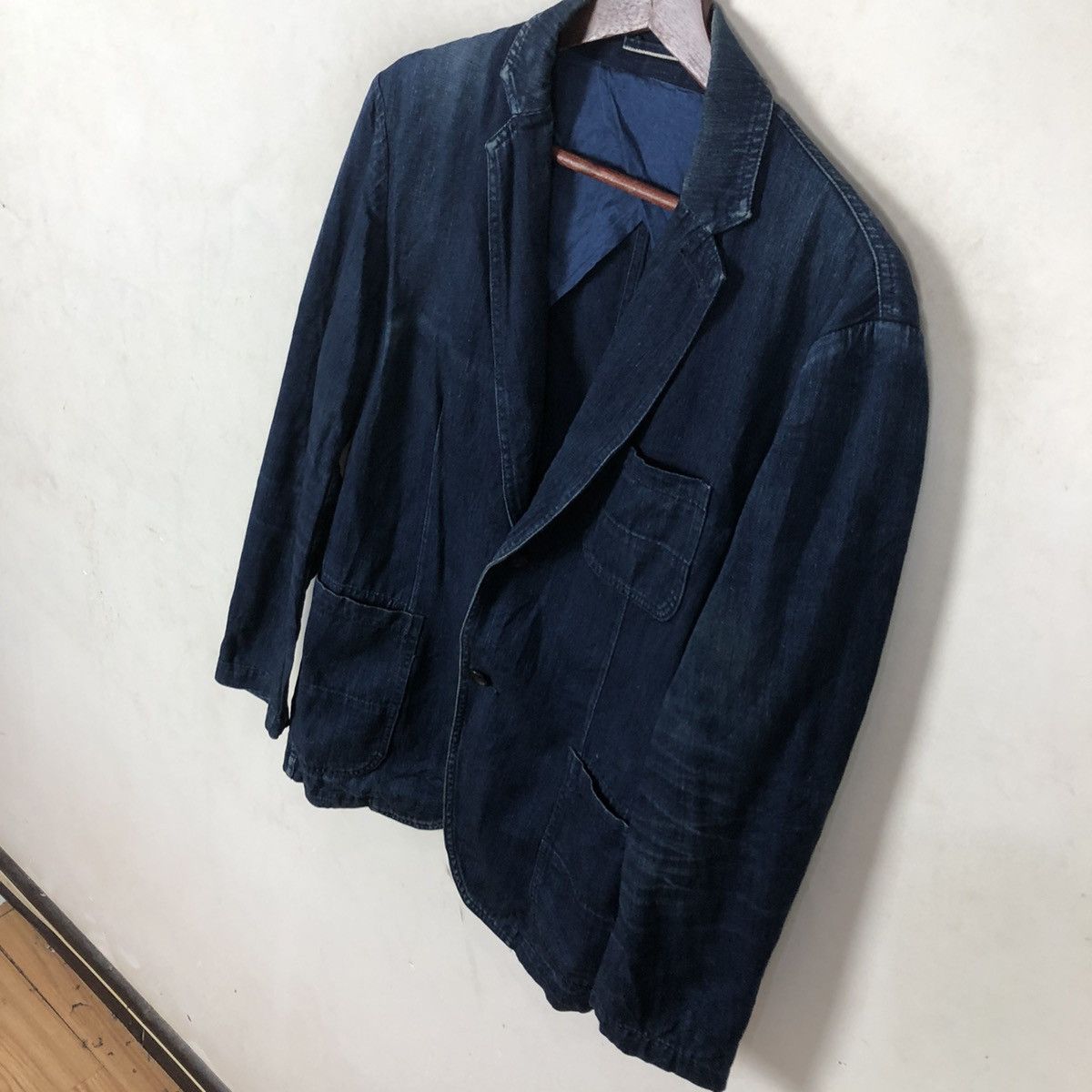 Japanese Brand NIUHANS DENIM CHORE JACKET Size US M / EU 48-50 / 2 - 3 Thumbnail