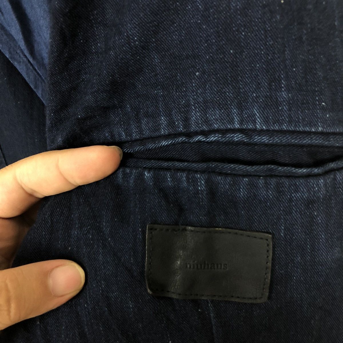 Japanese Brand NIUHANS DENIM CHORE JACKET Size US M / EU 48-50 / 2 - 9 Thumbnail