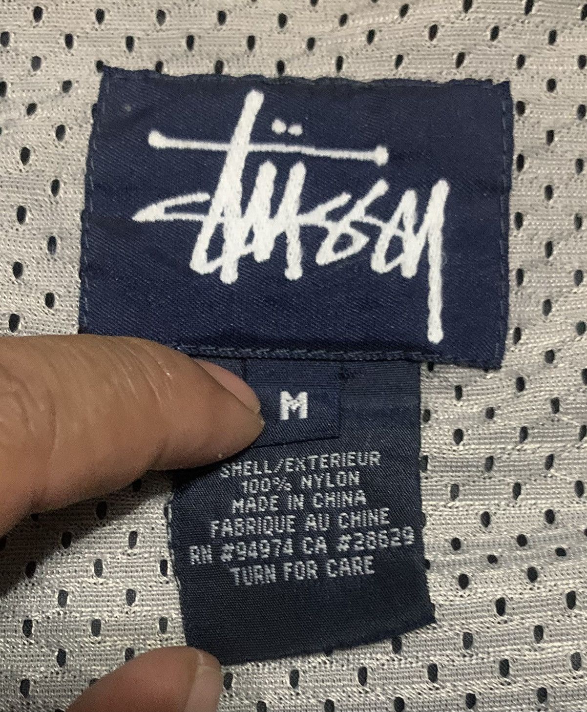 Stussy Vintage 90s Stussy Windbreaker Jacket Size US M / EU 48-50 / 2 - 6 Thumbnail