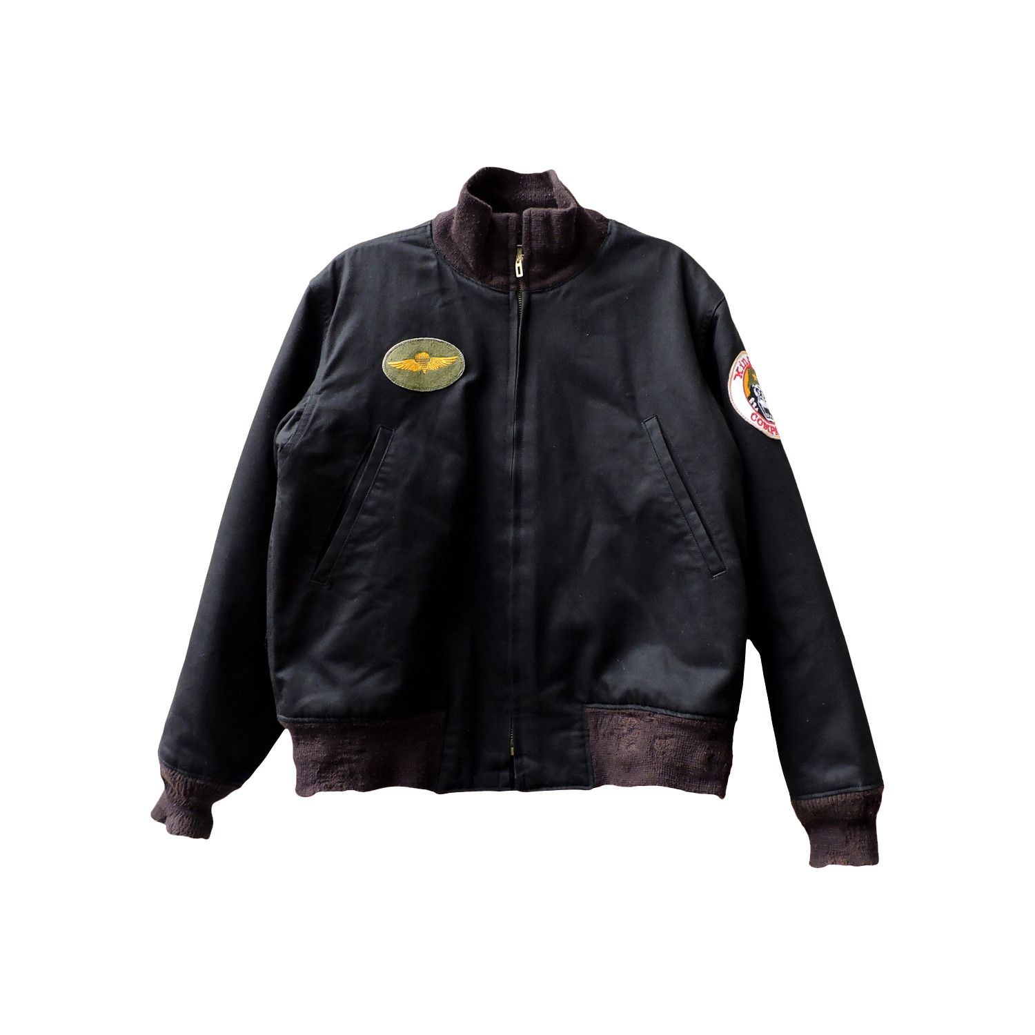 ジャケット・アウター BUZZ RICKSONS LOCKHEED SKUNK WORKS Buzz Ricksons Lockheed Skunk Works Flight Jacket MEN L
