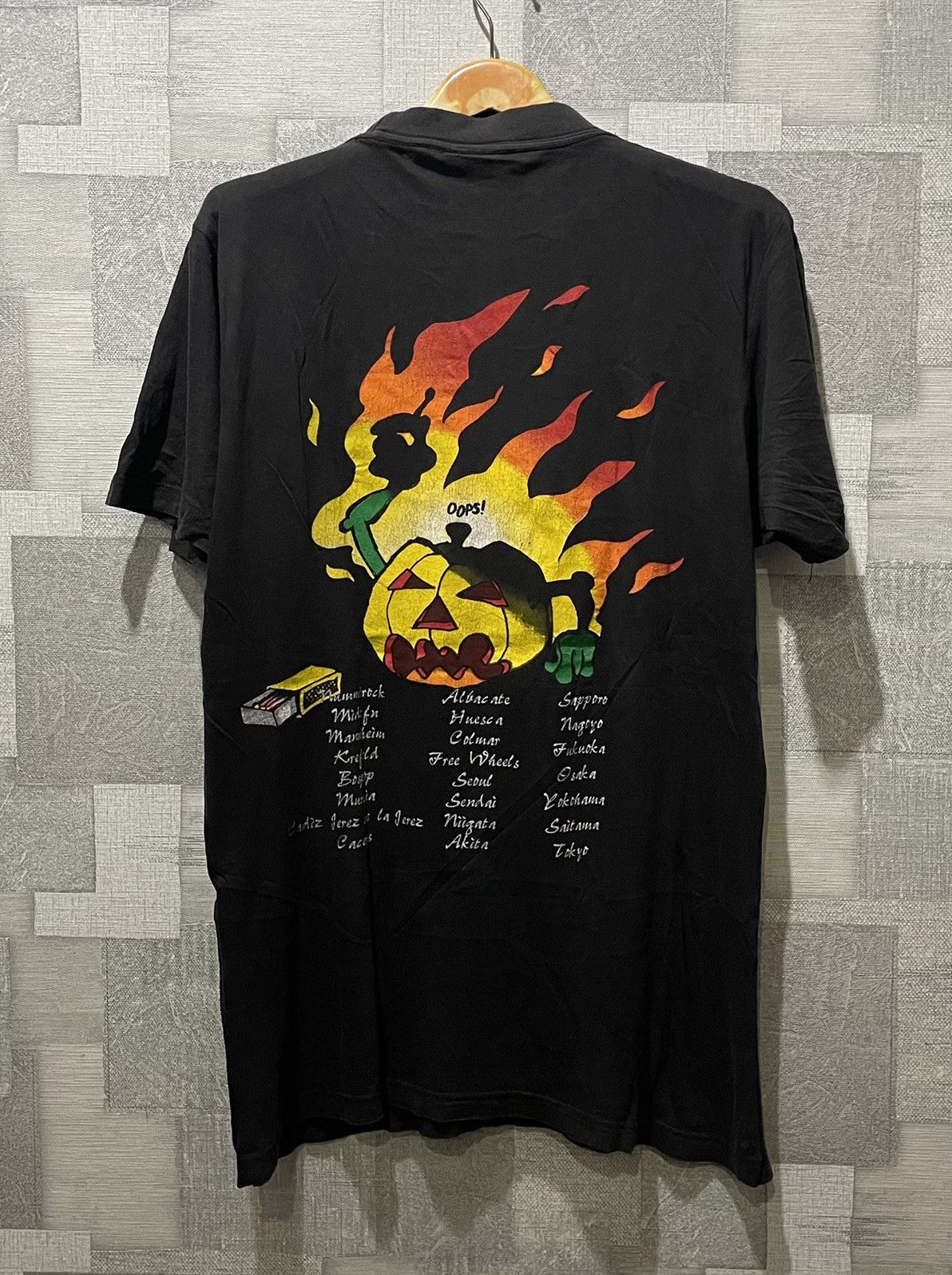 Band Tees × Vintage Vintage Helloween Z4 Size US L / EU 52-54 / 3 - 3 Thumbnail