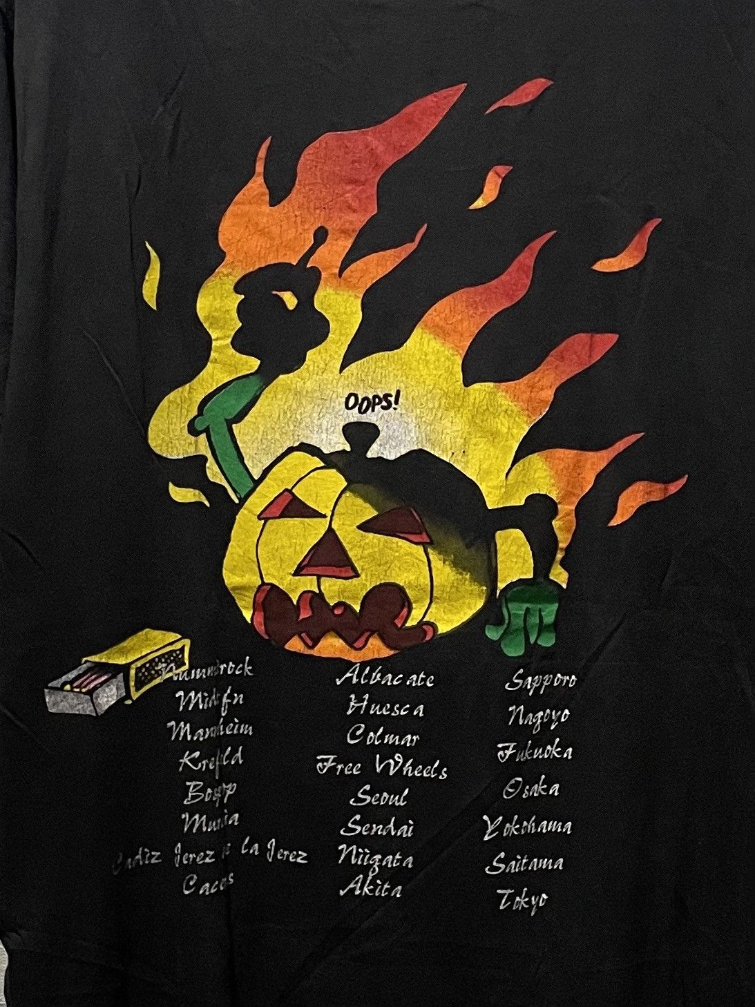 Band Tees × Vintage Vintage Helloween Z4 Size US L / EU 52-54 / 3 - 4 Thumbnail