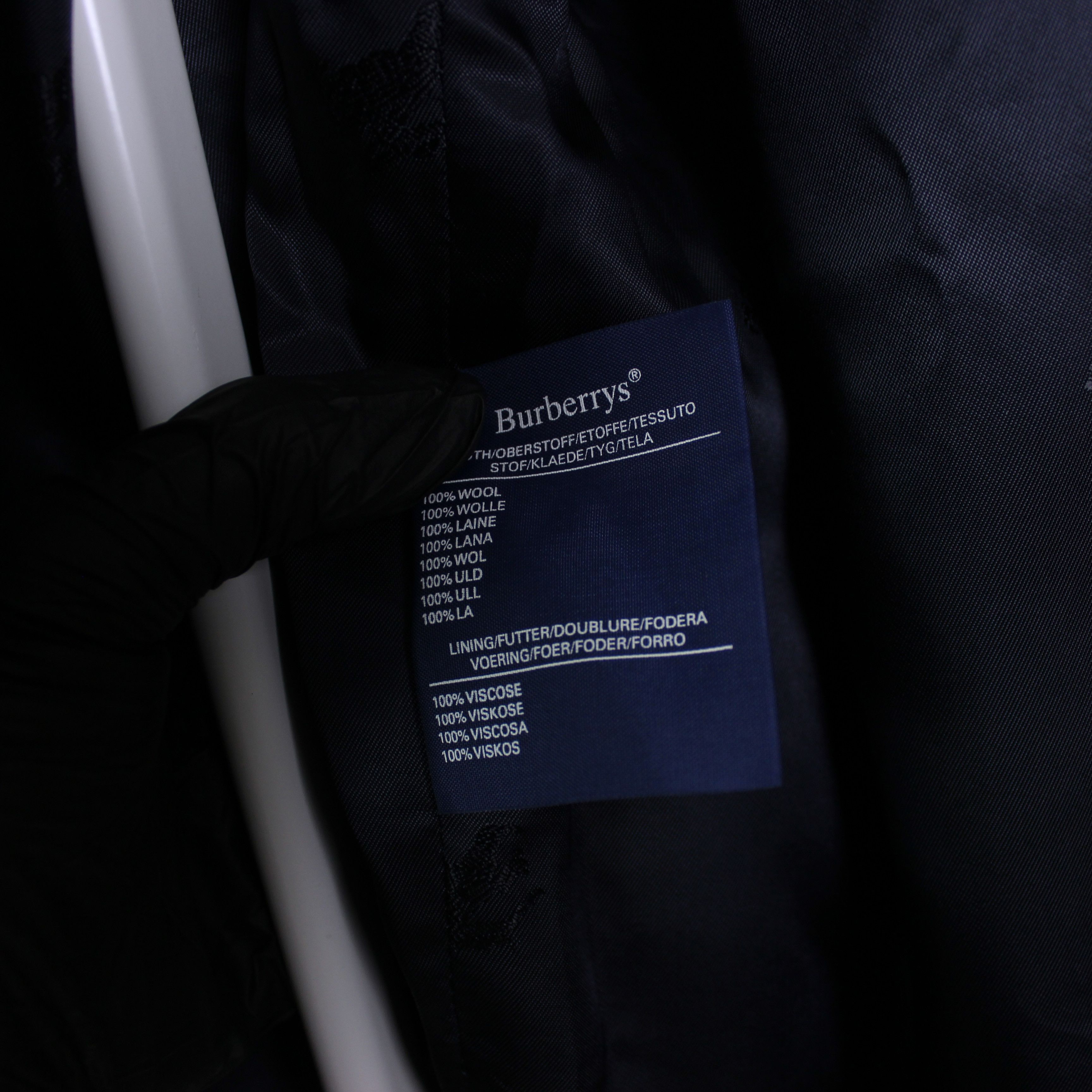 Burberry Burberry heavy blazer navy blue M L Size L / US 10 / IT 46 - 10 Thumbnail