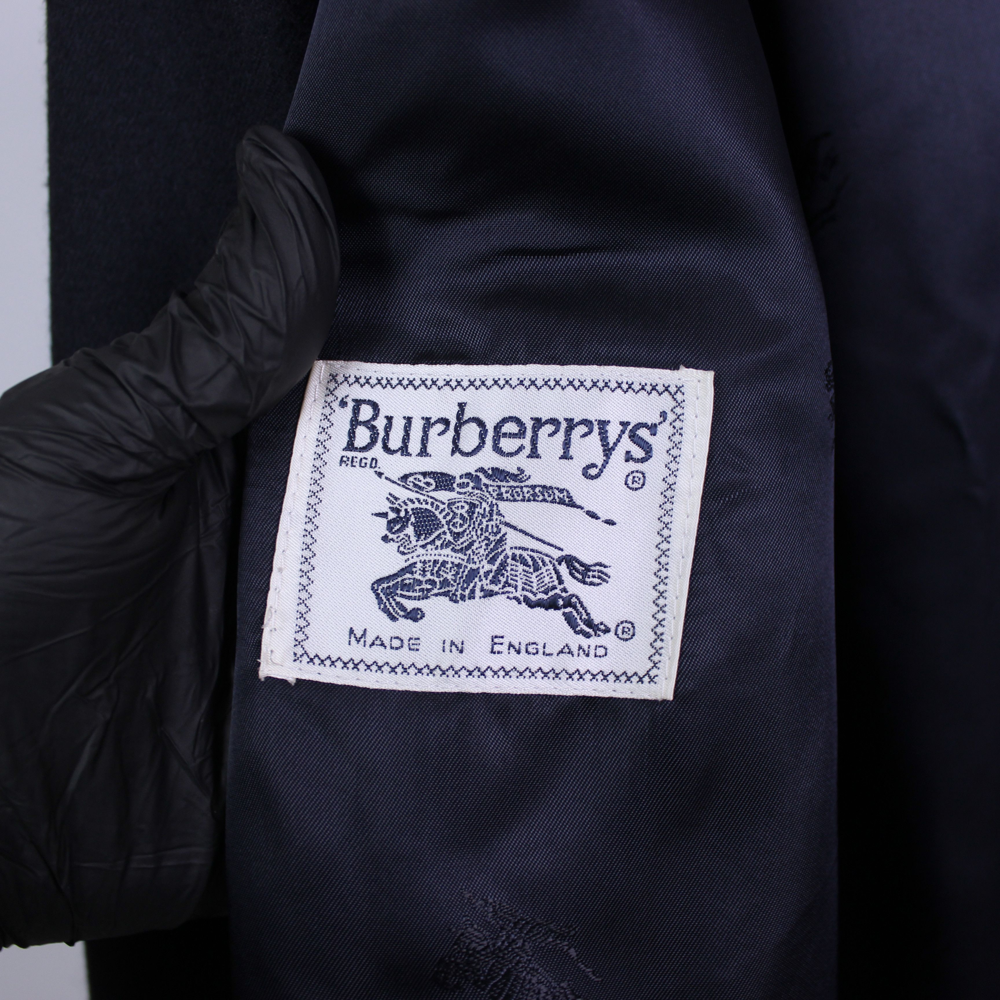 Burberry Burberry heavy blazer navy blue M L Size L / US 10 / IT 46 - 12 Thumbnail