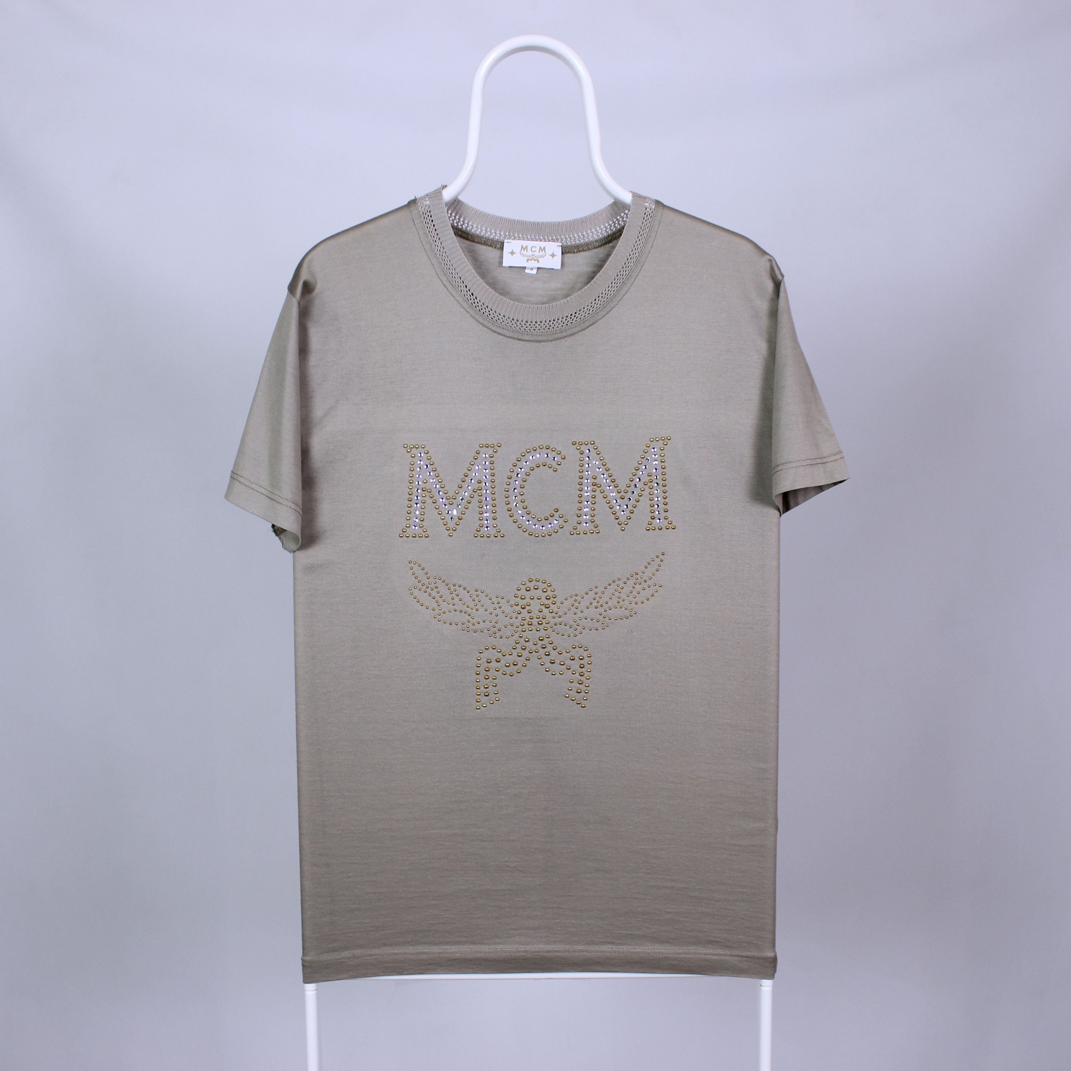 MCM Mcm vintage centr logo t shirt tee S M Size US M / EU 48-50 / 2 - 2 Thumbnail