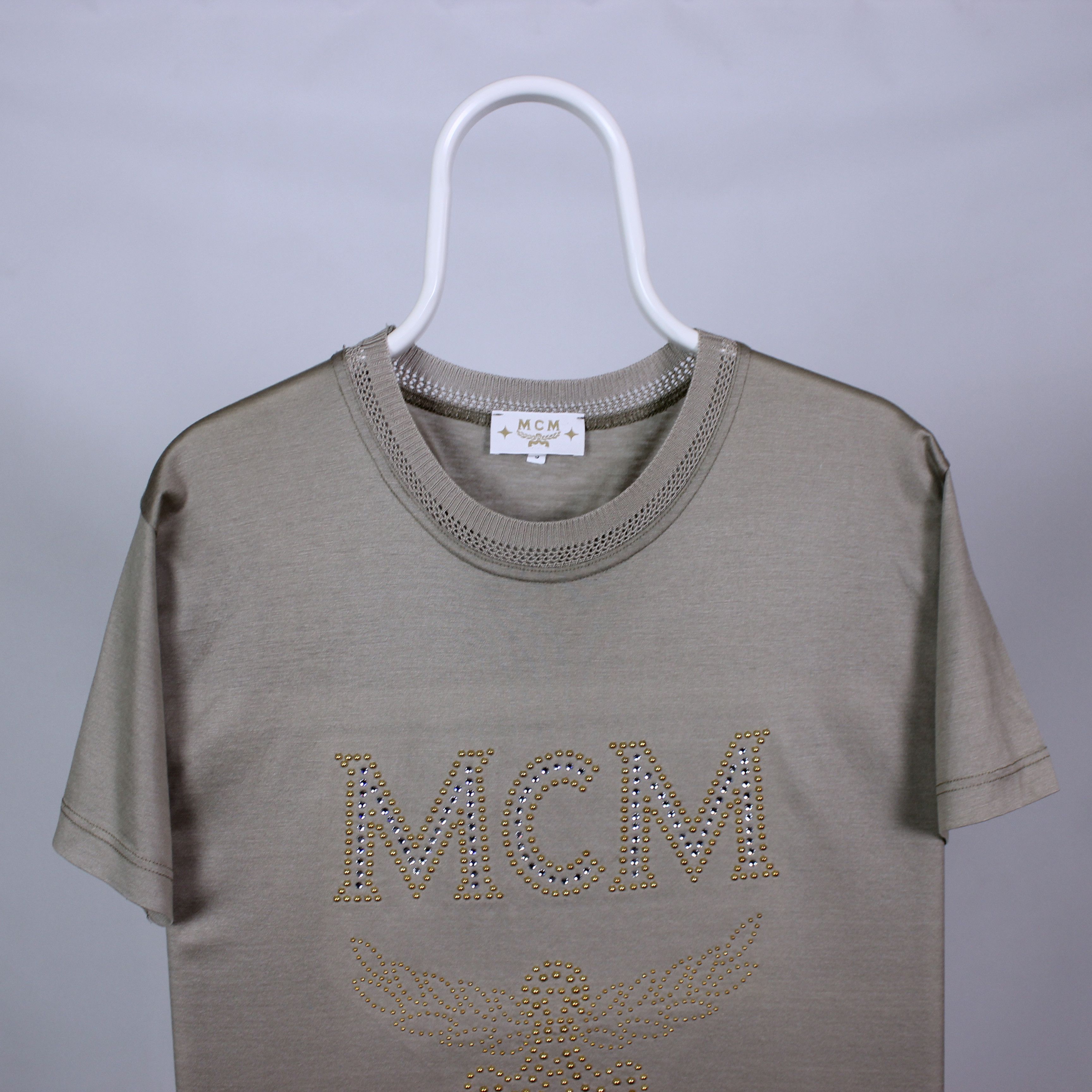 MCM Mcm vintage centr logo t shirt tee S M Size US M / EU 48-50 / 2 - 4 Thumbnail