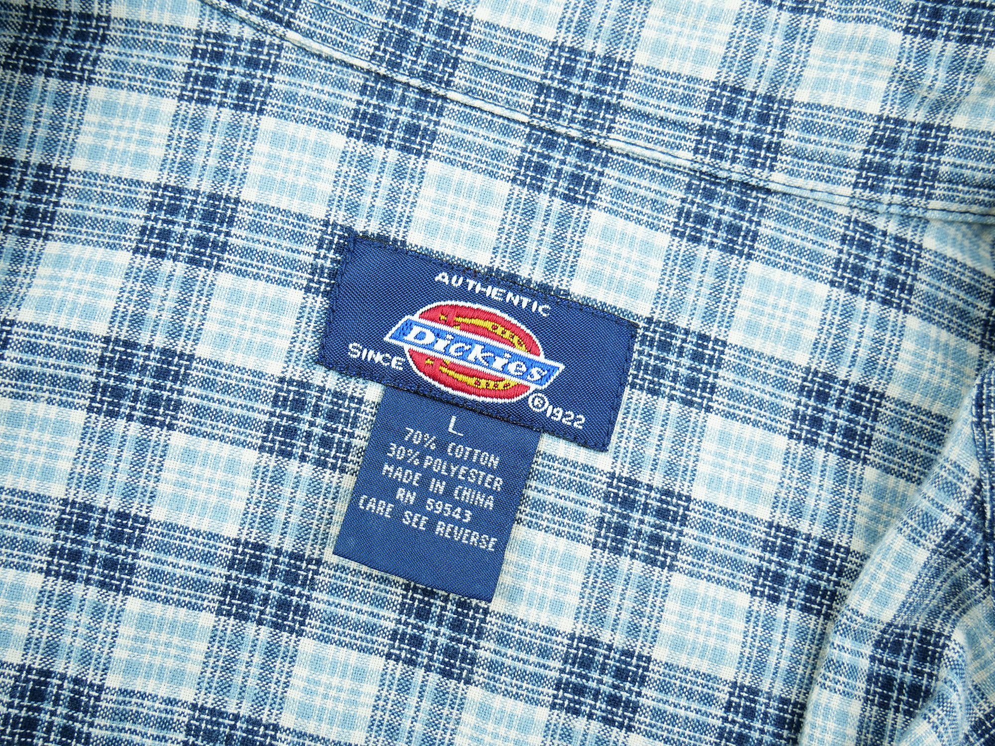 Dickies Dickies plaid shirt Size US L / EU 52-54 / 3 - 4 Thumbnail