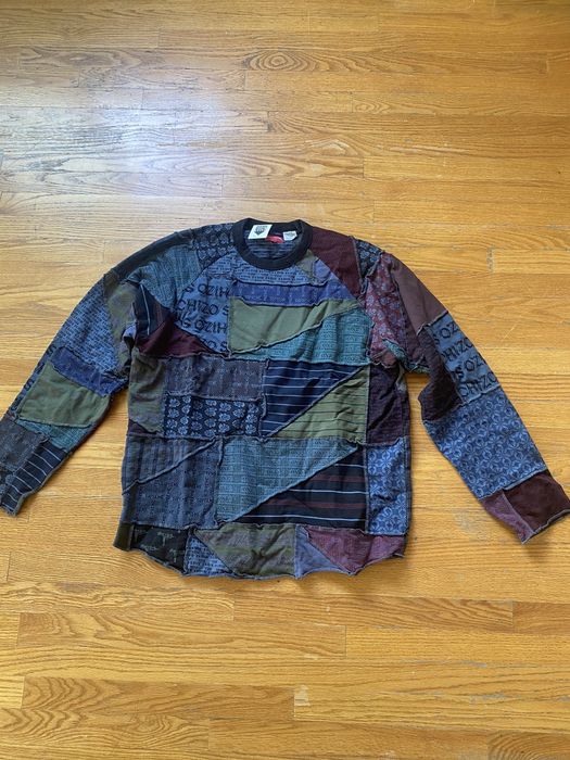 Supreme Supreme Patchwork Jacquard L/S Top | Grailed