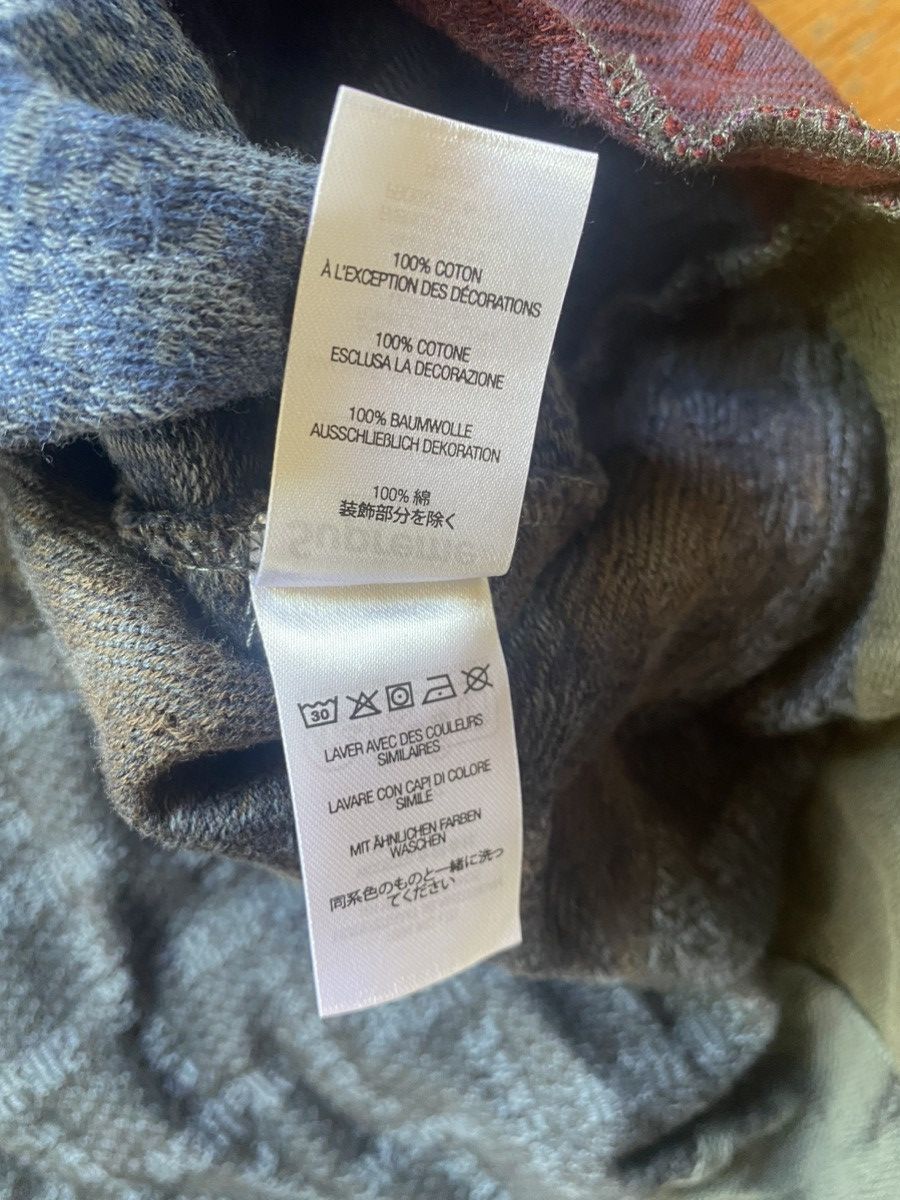 Supreme Supreme Patchwork Jacquard L/S Top Size US XL / EU 56 / 4 - 4 Thumbnail