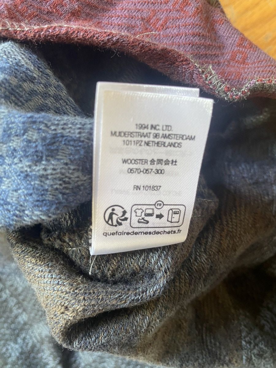 Supreme Supreme Patchwork Jacquard L/S Top Size US XL / EU 56 / 4 - 6 Thumbnail