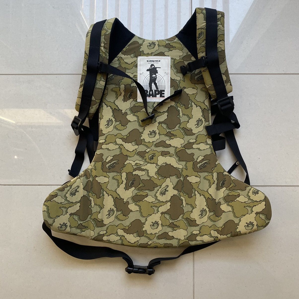 Bape × Kaws '05 Bape x Kaws cloud camo backpack Size ONE SIZE - 4 Thumbnail
