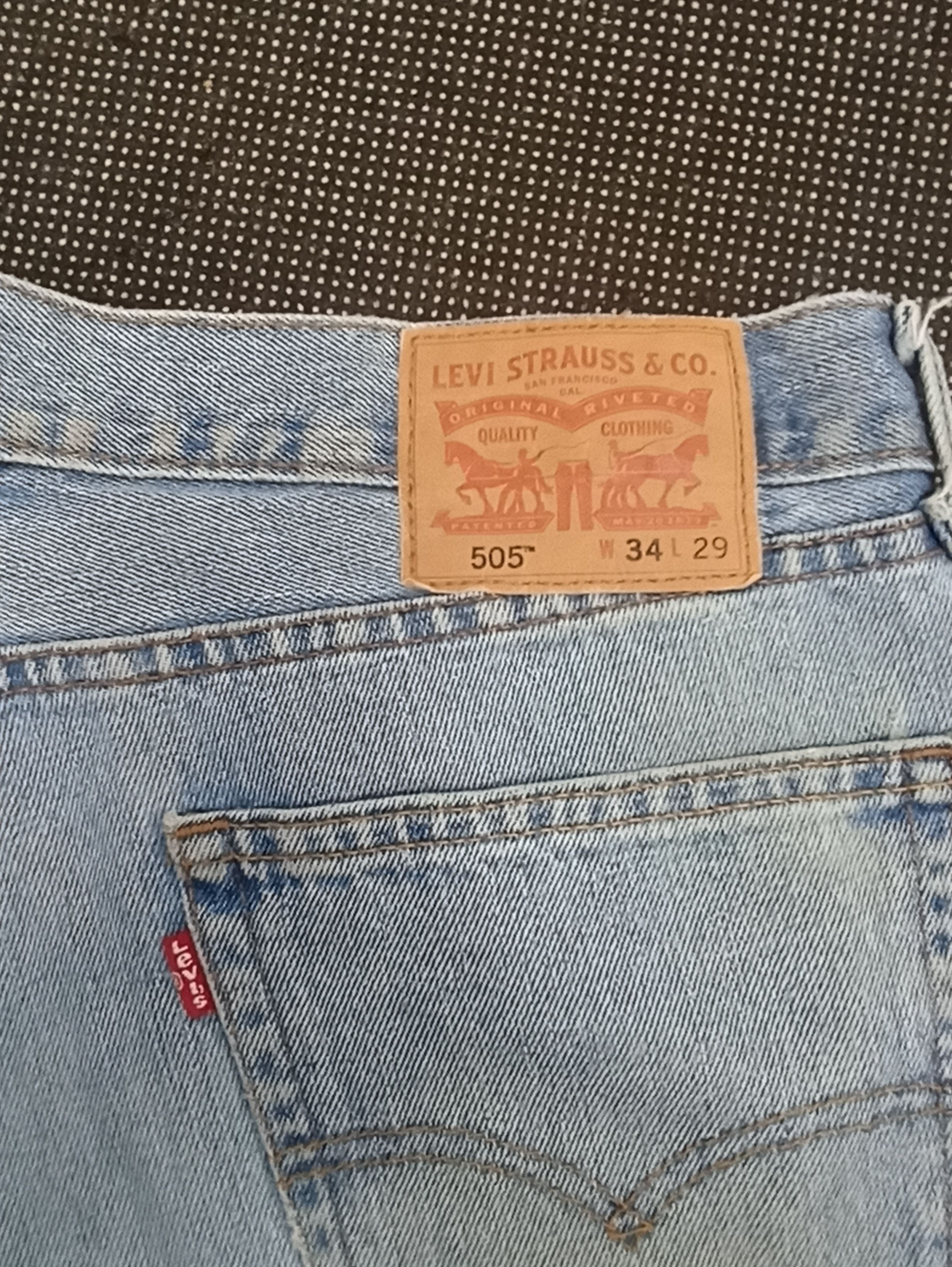 Jean × Levi's × Vintage VINTAGE LEVIS 505 LIGHT WASH JEANS -J315 Size US 36 / EU 52 - 11 Thumbnail