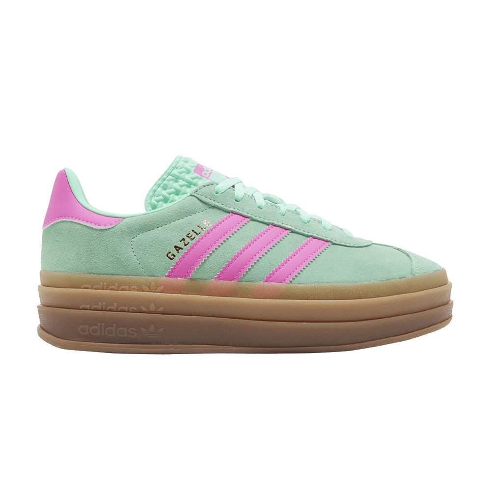 Adidas Wmns Gazelle Bold Pulse Mint Screaming Pink | Grailed