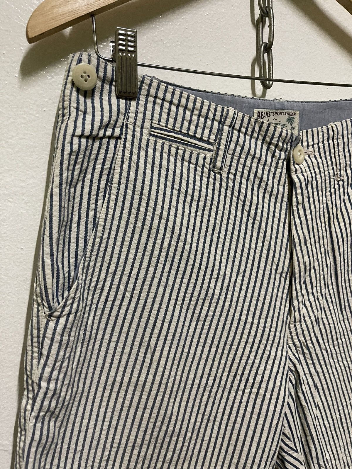 Beams Plus × Japanese Brand Beams Sportswear Short Stripes Size US 28 / EU 44 - 2 Thumbnail