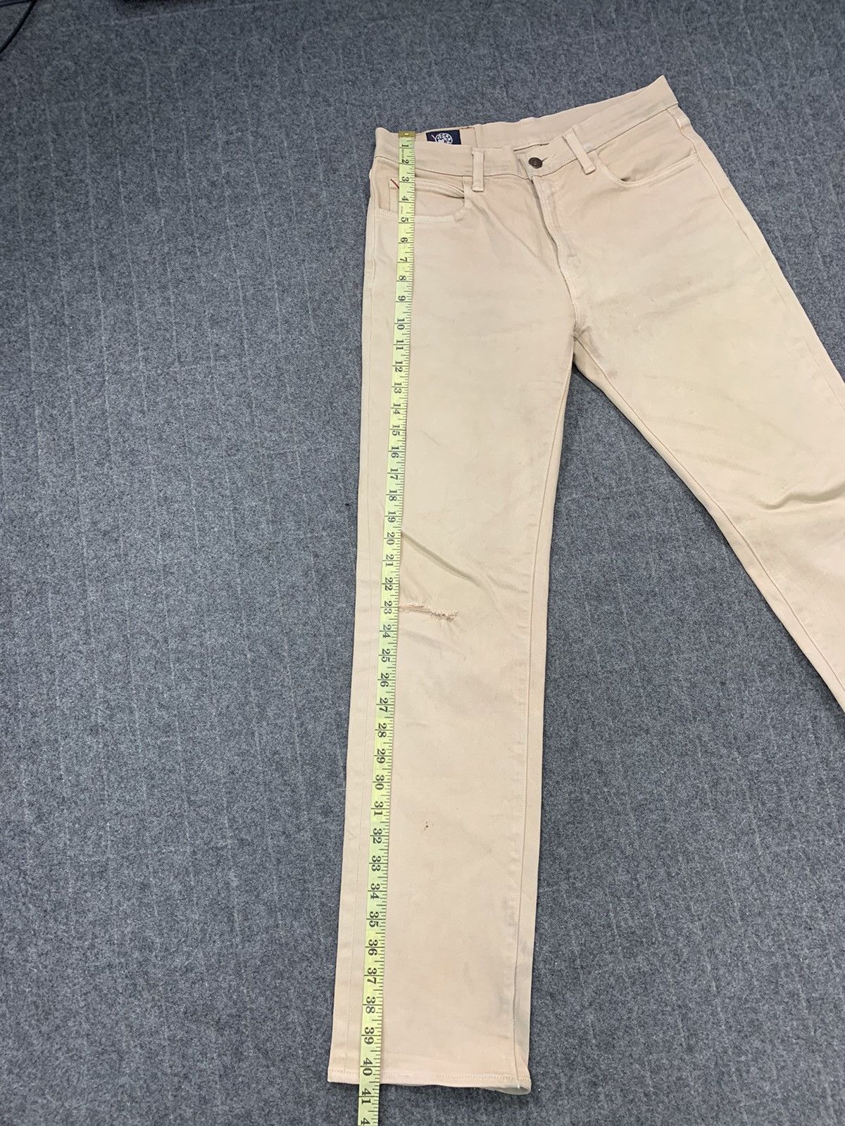 Other 90s Kurashikiya Suede Denim Made In Japan Leather Label Size US 29 - 12 Thumbnail