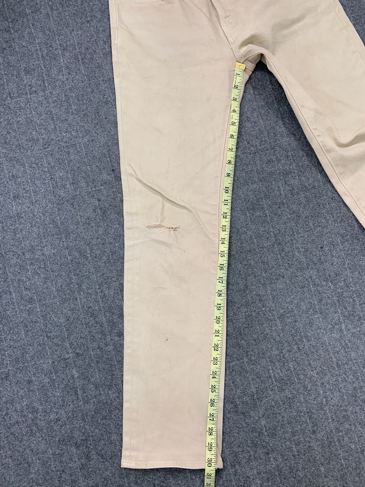 Other 90s Kurashikiya Suede Denim Made In Japan Leather Label Size US 29 - 13 Thumbnail