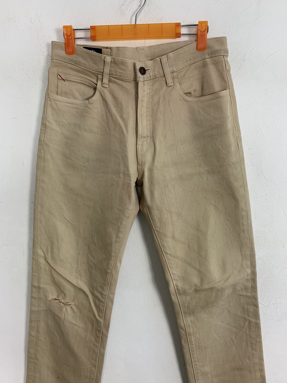 Other 90s Kurashikiya Suede Denim Made In Japan Leather Label Size US 29 - 3 Thumbnail