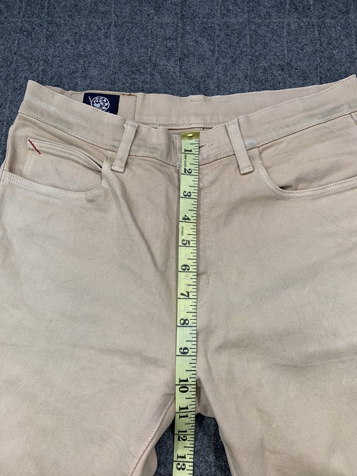 Other 90s Kurashikiya Suede Denim Made In Japan Leather Label Size US 29 - 14 Thumbnail