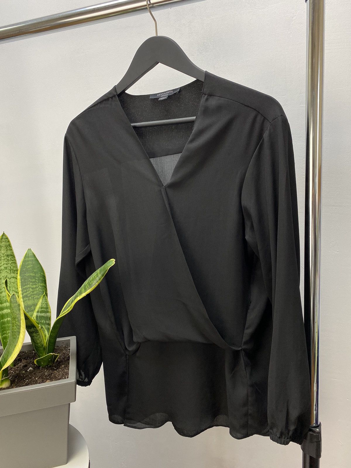 Allsaints Allsaints Mia Sleeve Women Top Size M / US 6-8 / IT 42-44 - 2 Thumbnail