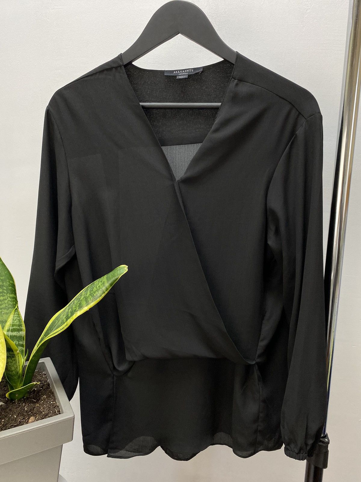 Allsaints Allsaints Mia Sleeve Women Top Size M / US 6-8 / IT 42-44 - 8 Thumbnail