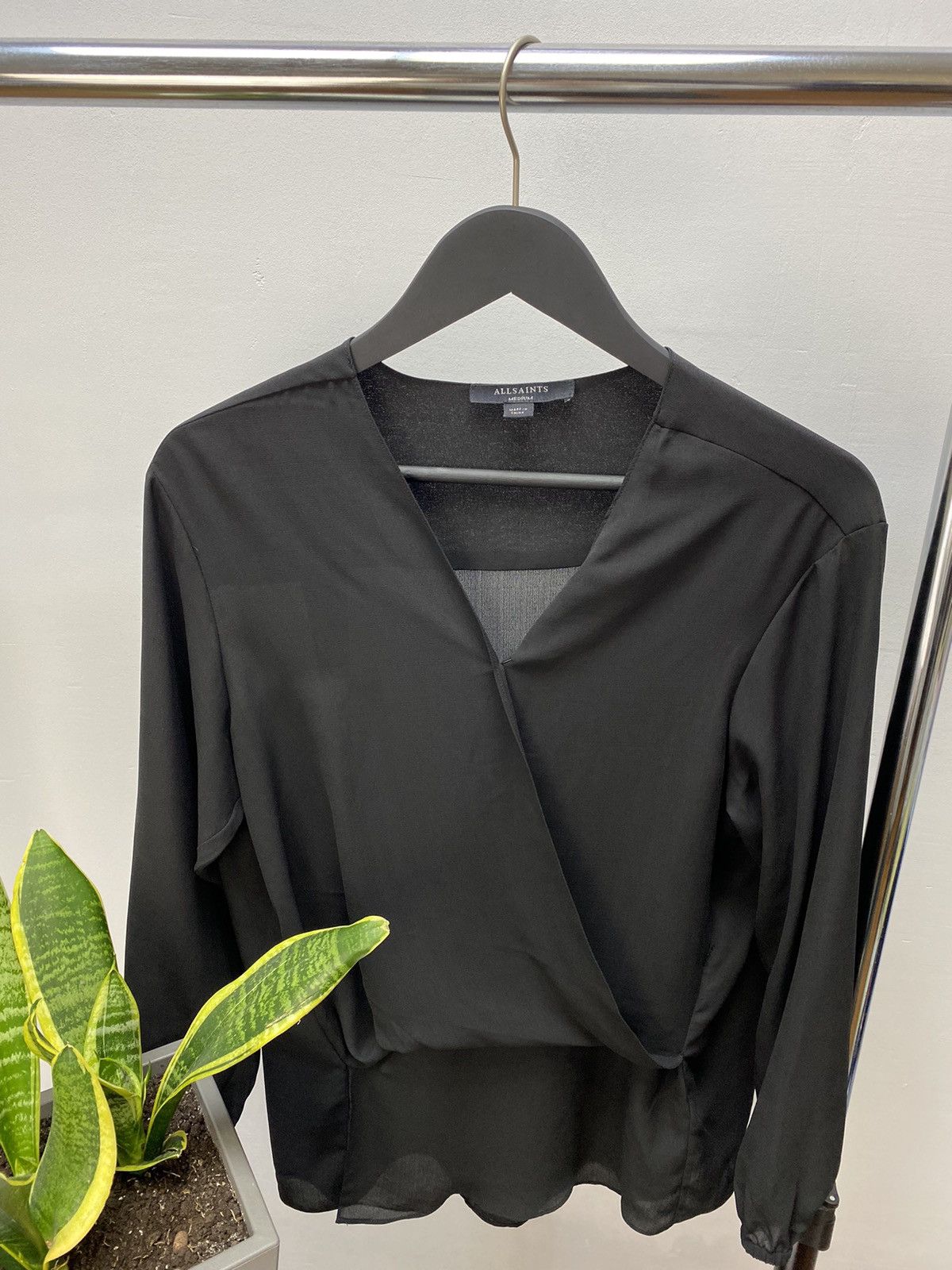 Allsaints Allsaints Mia Sleeve Women Top Size M / US 6-8 / IT 42-44 - 5 Thumbnail