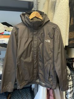 Vintage Two Tone The North Face Hyvent Jacket Hype Color Brown