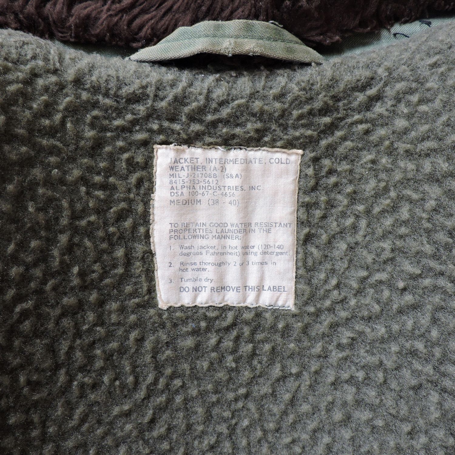 Alpha Industries 60's USN A2 Deck Jacket by Alpha Industries, Inc. Size US M / EU 48-50 / 2 - 4 Thumbnail