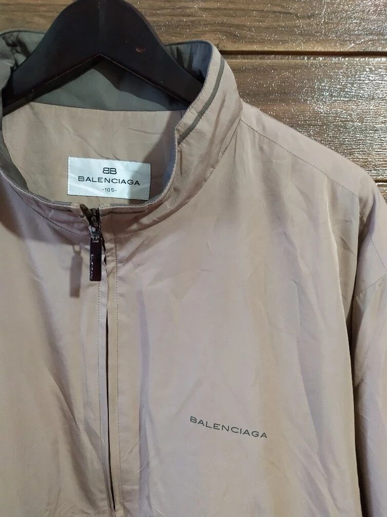 Balenciaga Vintage Balenciaga Golf Jacket Print Logo Design | Grailed