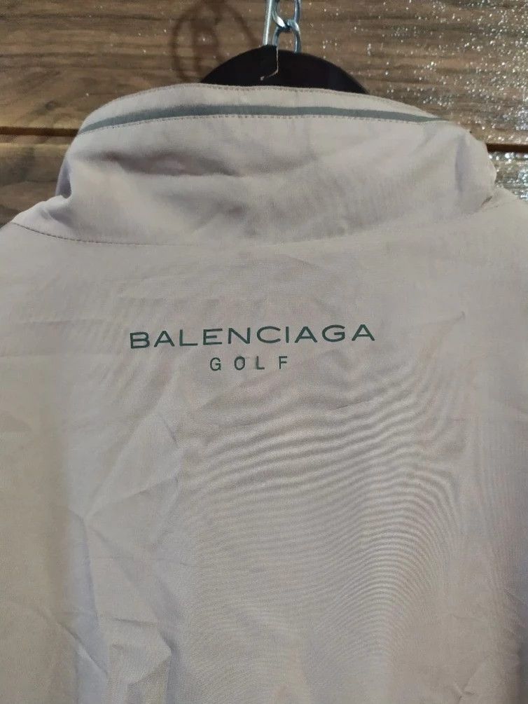 Balenciaga Vintage Balenciaga Golf Jacket Print Logo Design Size US XL / EU 56 / 4 - 6 Thumbnail
