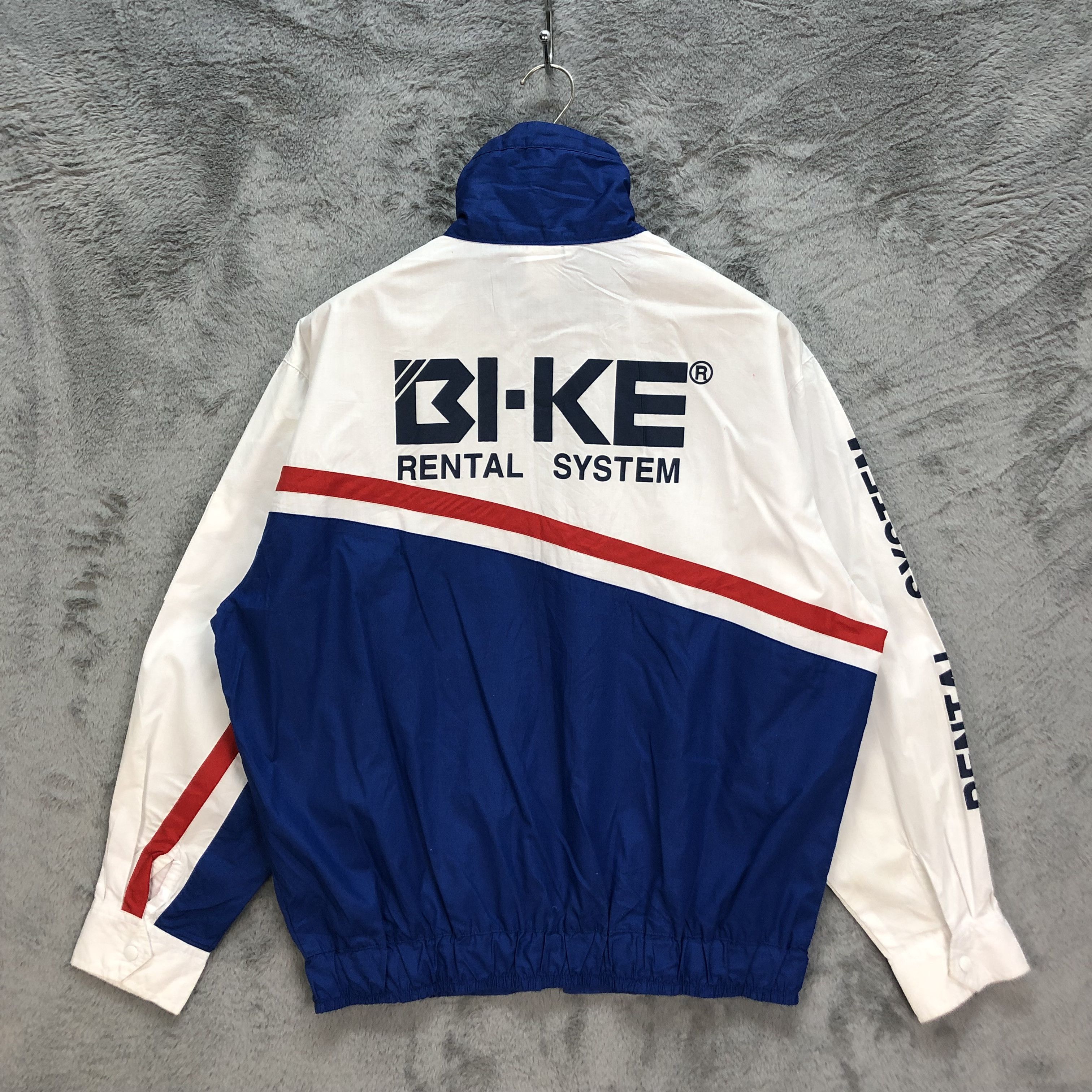 Japanese Brand BI-KE RENTAL SYSTEM COLORBLOCK LIGHT JACKET #6413-65 Size US L / EU 52-54 / 3 - 1 Thumbnail