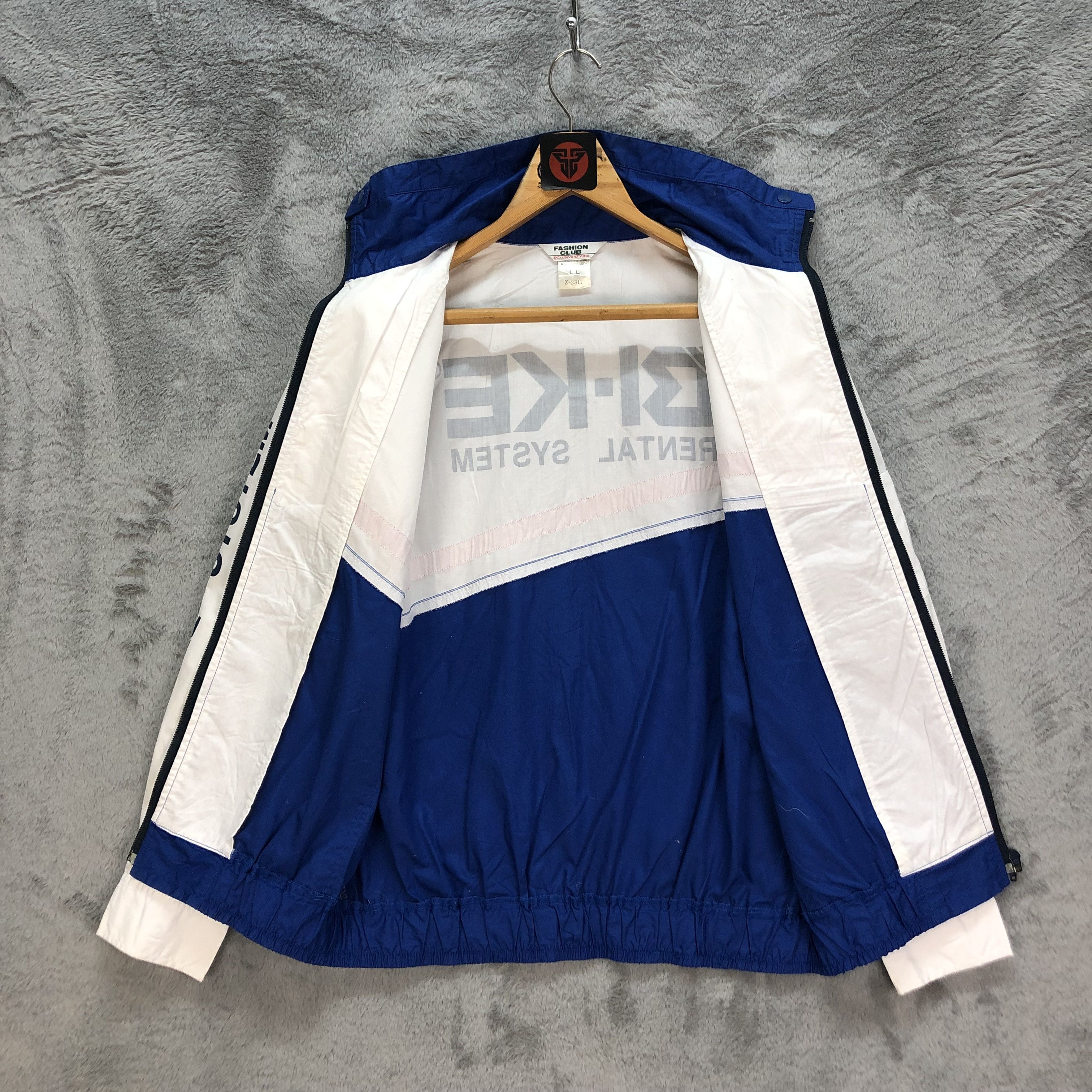 Japanese Brand BI-KE RENTAL SYSTEM COLORBLOCK LIGHT JACKET #6413-65 Size US L / EU 52-54 / 3 - 12 Thumbnail