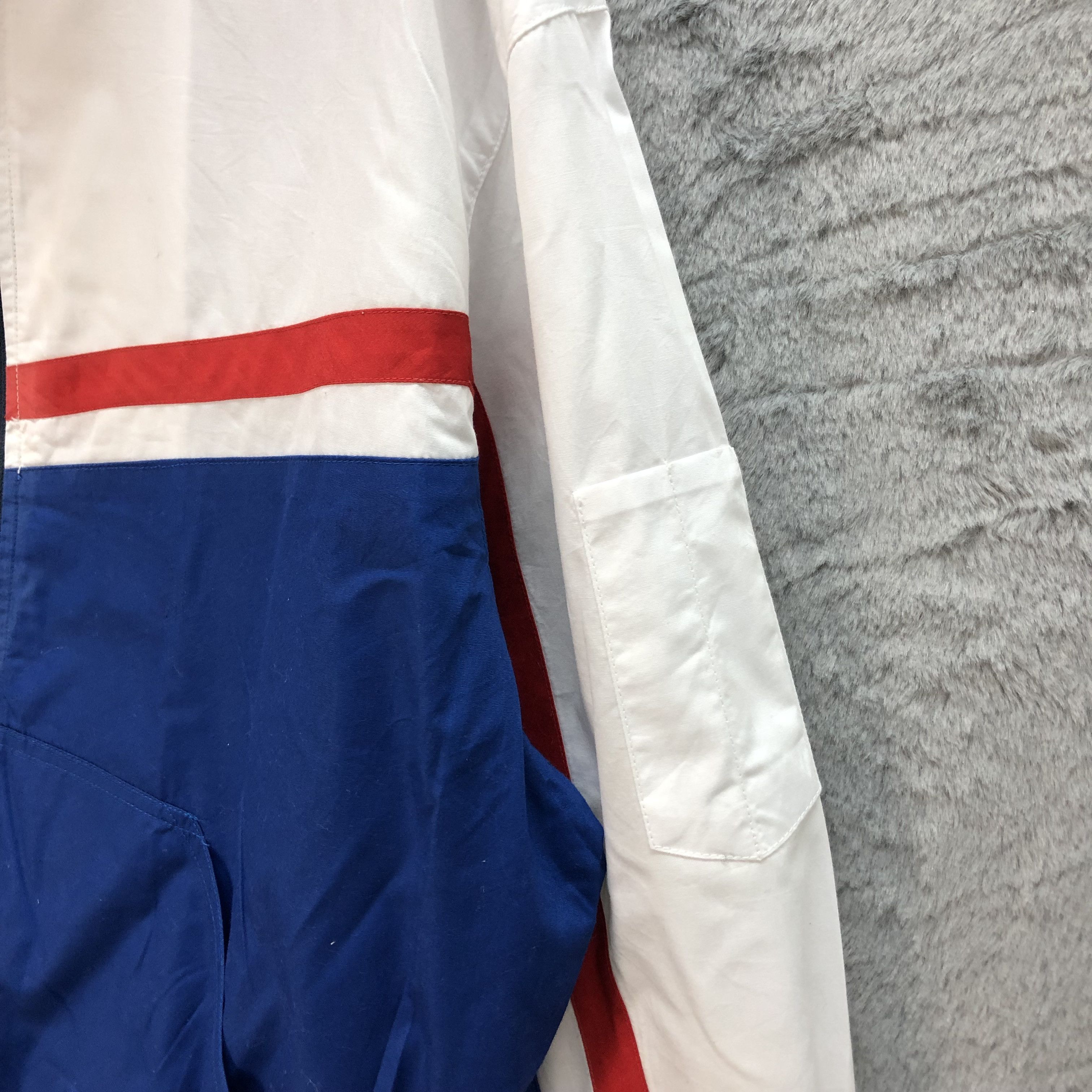 Japanese Brand BI-KE RENTAL SYSTEM COLORBLOCK LIGHT JACKET #6413-65 Size US L / EU 52-54 / 3 - 10 Thumbnail