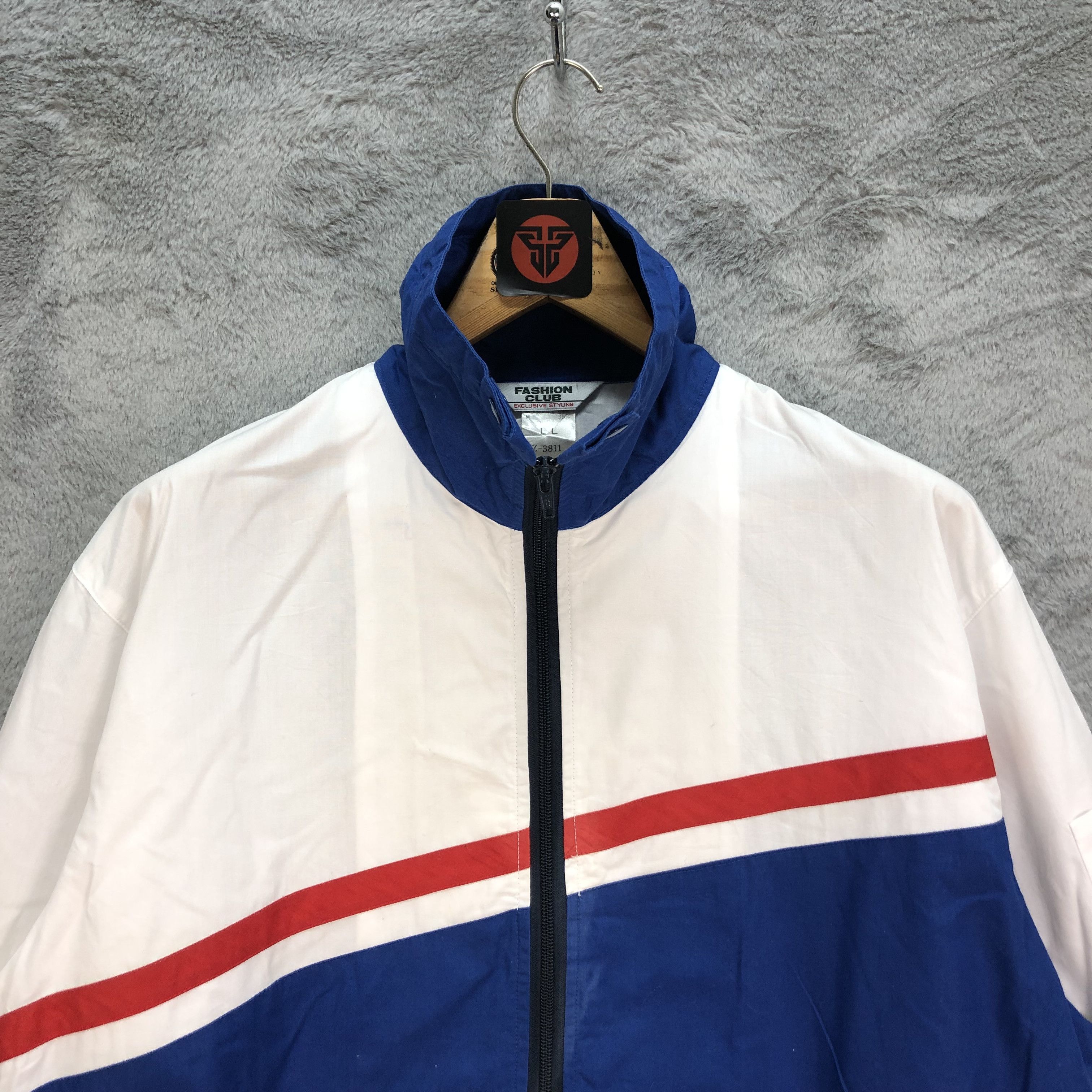 Japanese Brand BI-KE RENTAL SYSTEM COLORBLOCK LIGHT JACKET #6413-65 Size US L / EU 52-54 / 3 - 6 Thumbnail