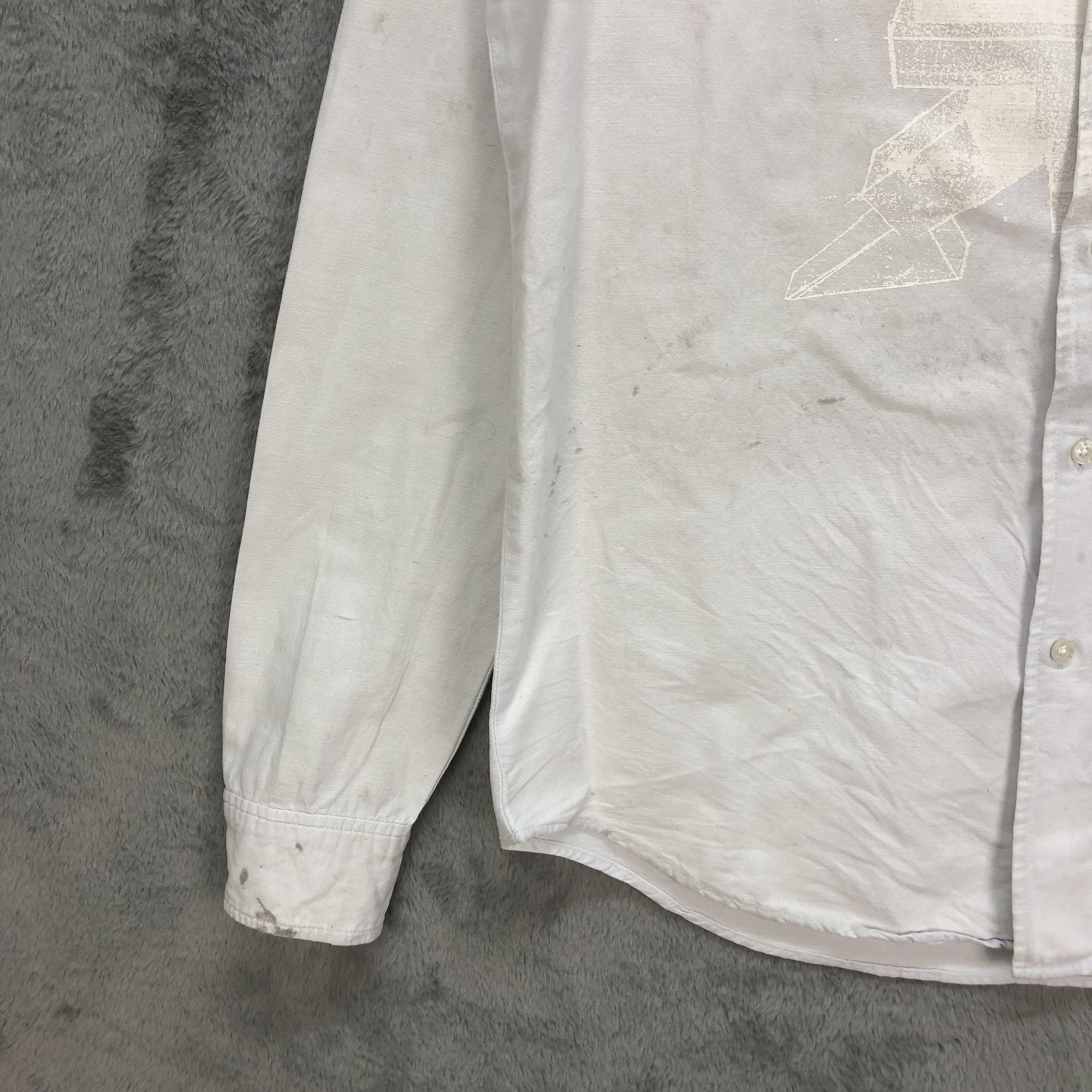 Stussy TRASHED🔥 STUSSY BUTTON UPS SHIRTS #6416-65 Size US M / EU 48-50 / 2 - 8 Thumbnail