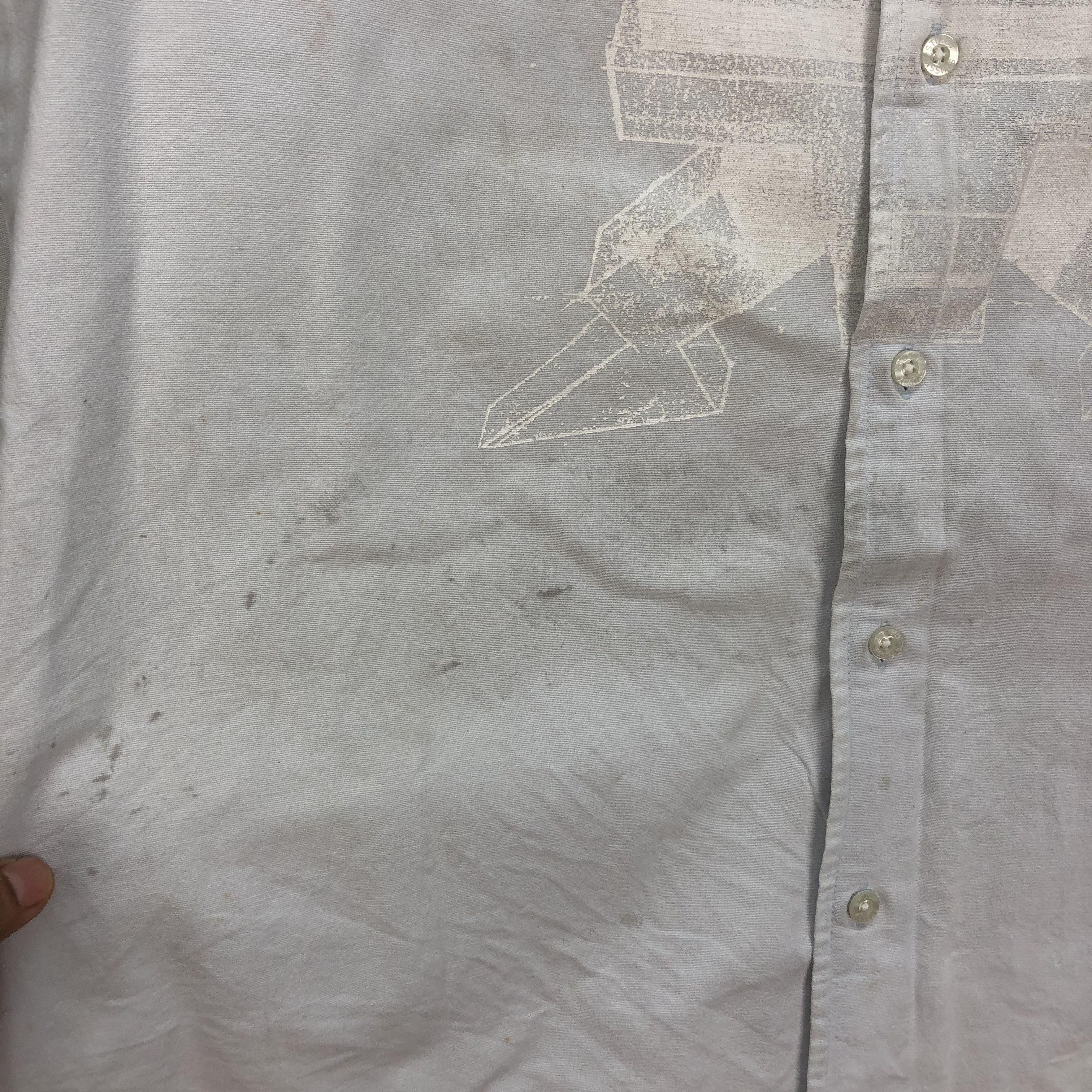 Stussy TRASHED🔥 STUSSY BUTTON UPS SHIRTS #6416-65 Size US M / EU 48-50 / 2 - 4 Thumbnail