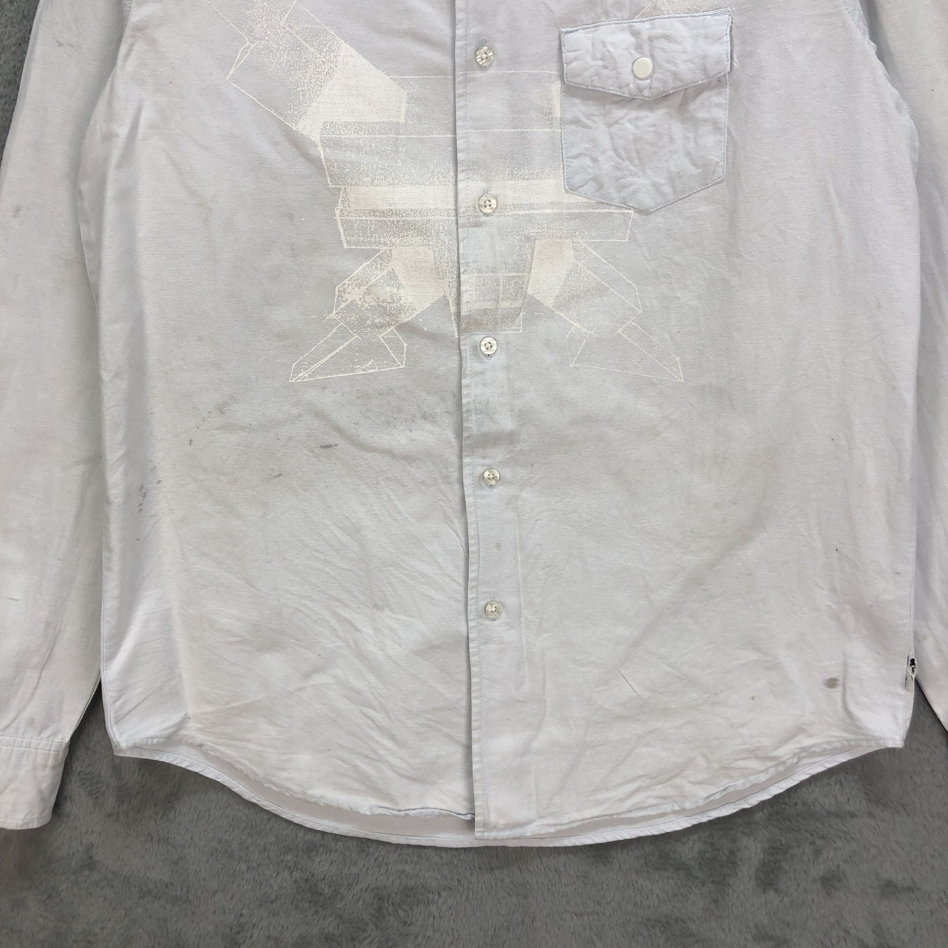 Stussy TRASHED🔥 STUSSY BUTTON UPS SHIRTS #6416-65 Size US M / EU 48-50 / 2 - 5 Thumbnail