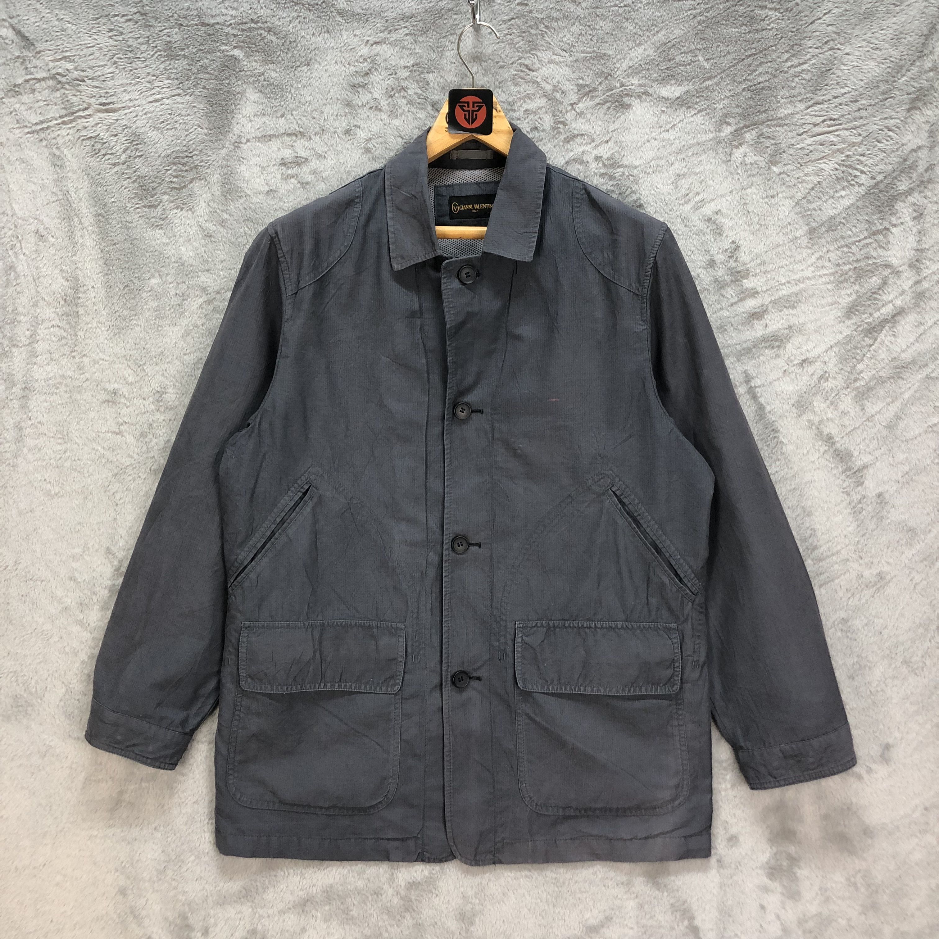 Gianni Valentino VINTAGE GIANNI VALENTINO CHORE JACKET #6422-66 Size US L / EU 52-54 / 3 - 1 Thumbnail