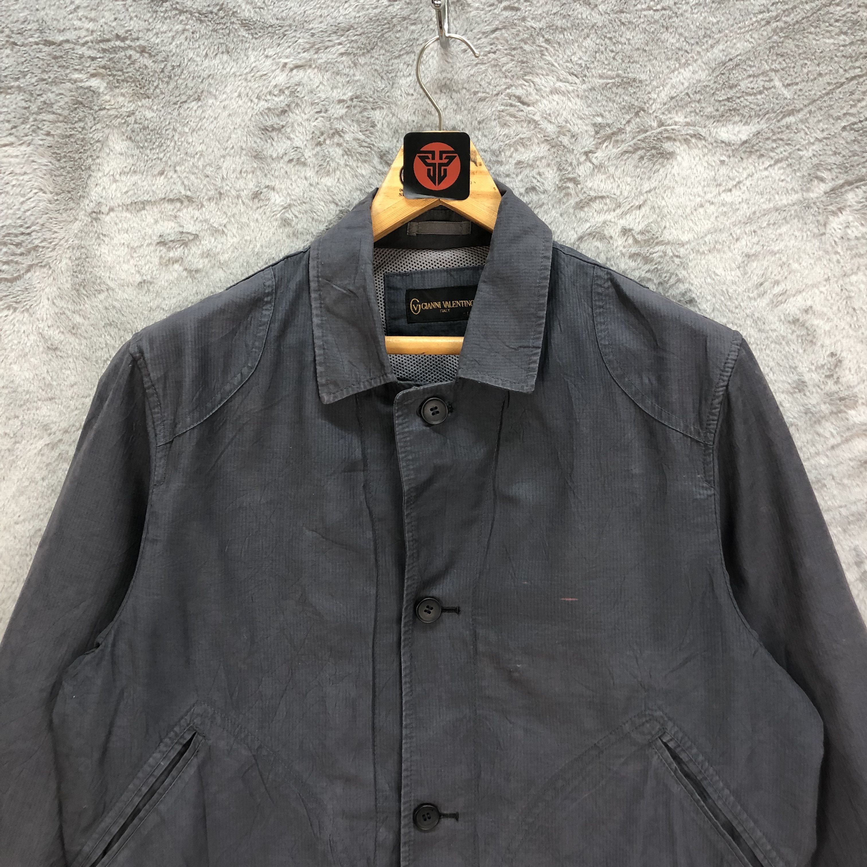 Gianni Valentino VINTAGE GIANNI VALENTINO CHORE JACKET #6422-66 Size US L / EU 52-54 / 3 - 2 Thumbnail