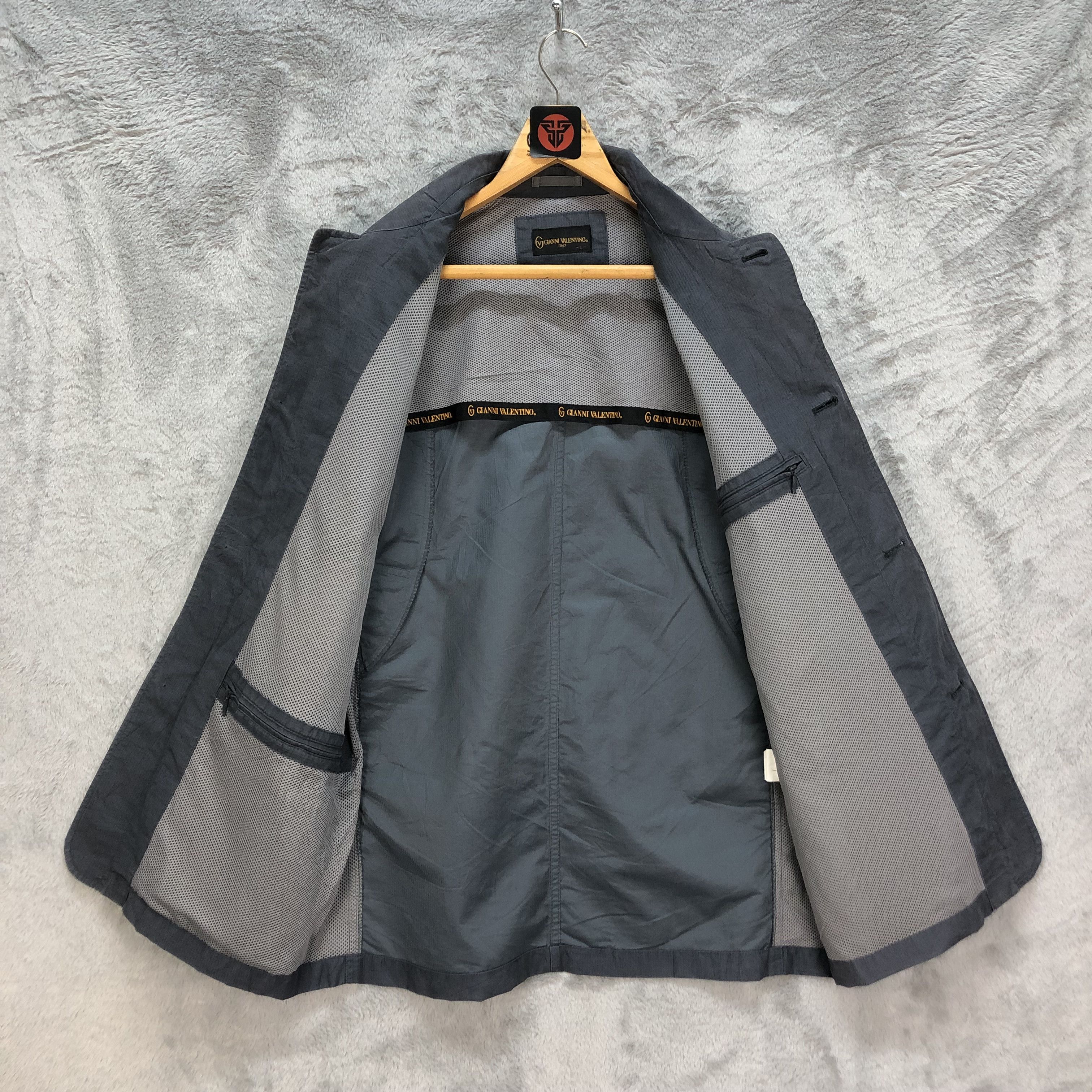 Gianni Valentino VINTAGE GIANNI VALENTINO CHORE JACKET #6422-66 Size US L / EU 52-54 / 3 - 7 Thumbnail