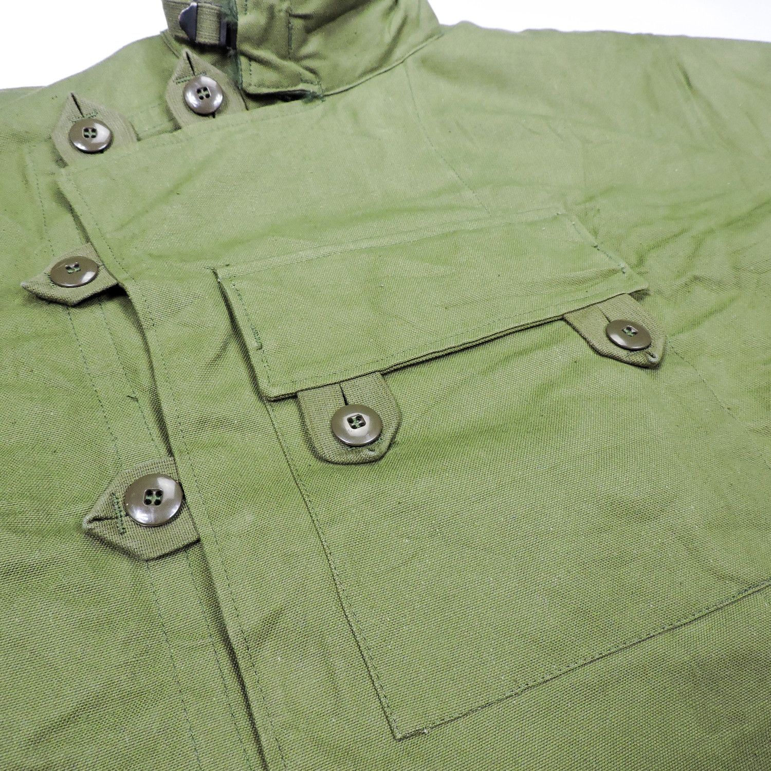 Vintage 60's Swedish Army Military Motorcycle Dispatch Jacket Size US XL / EU 56 / 4 - 8 Thumbnail